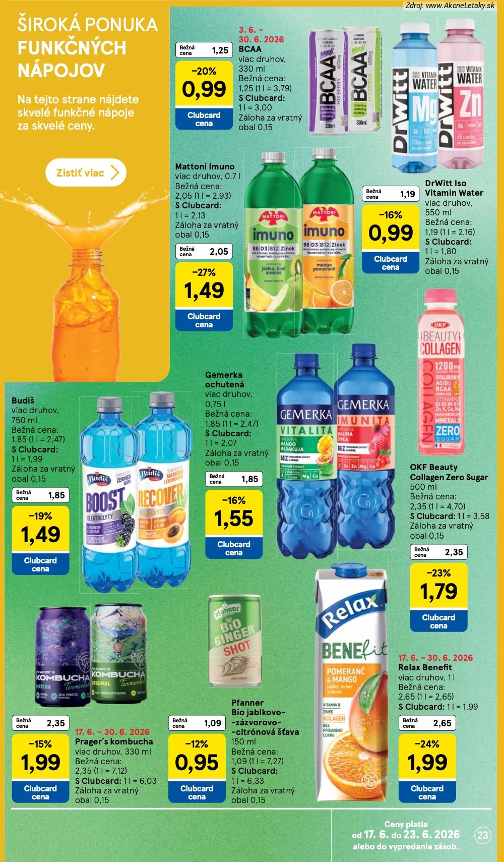 Leták Tesco (17. 6. - 23. 6. 2026) - strana 23 z 58