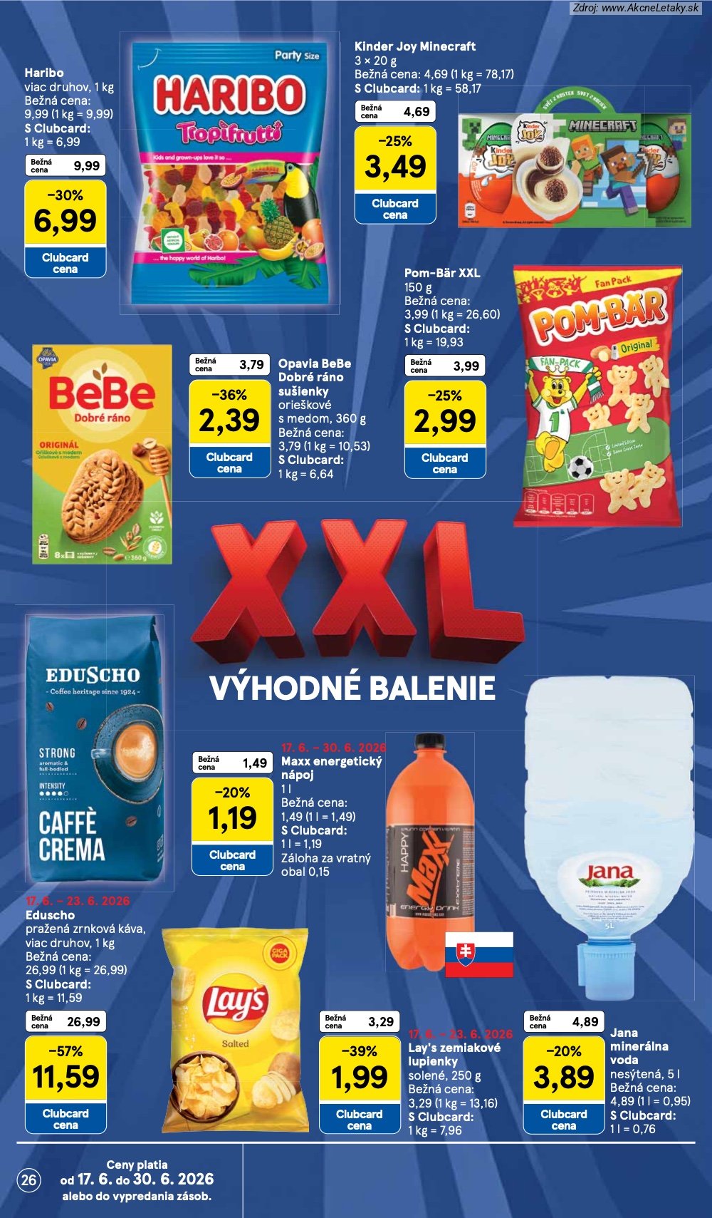 Leták Tesco (17. 6. - 23. 6. 2026) - strana 26 z 58