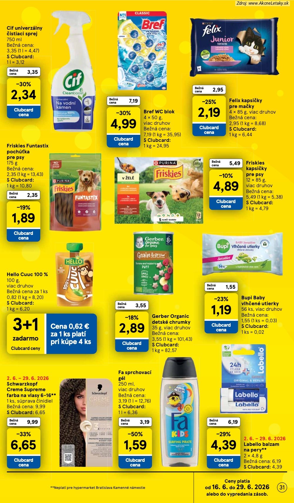 Leták Tesco (17. 6. - 23. 6. 2026) - strana 31 z 58