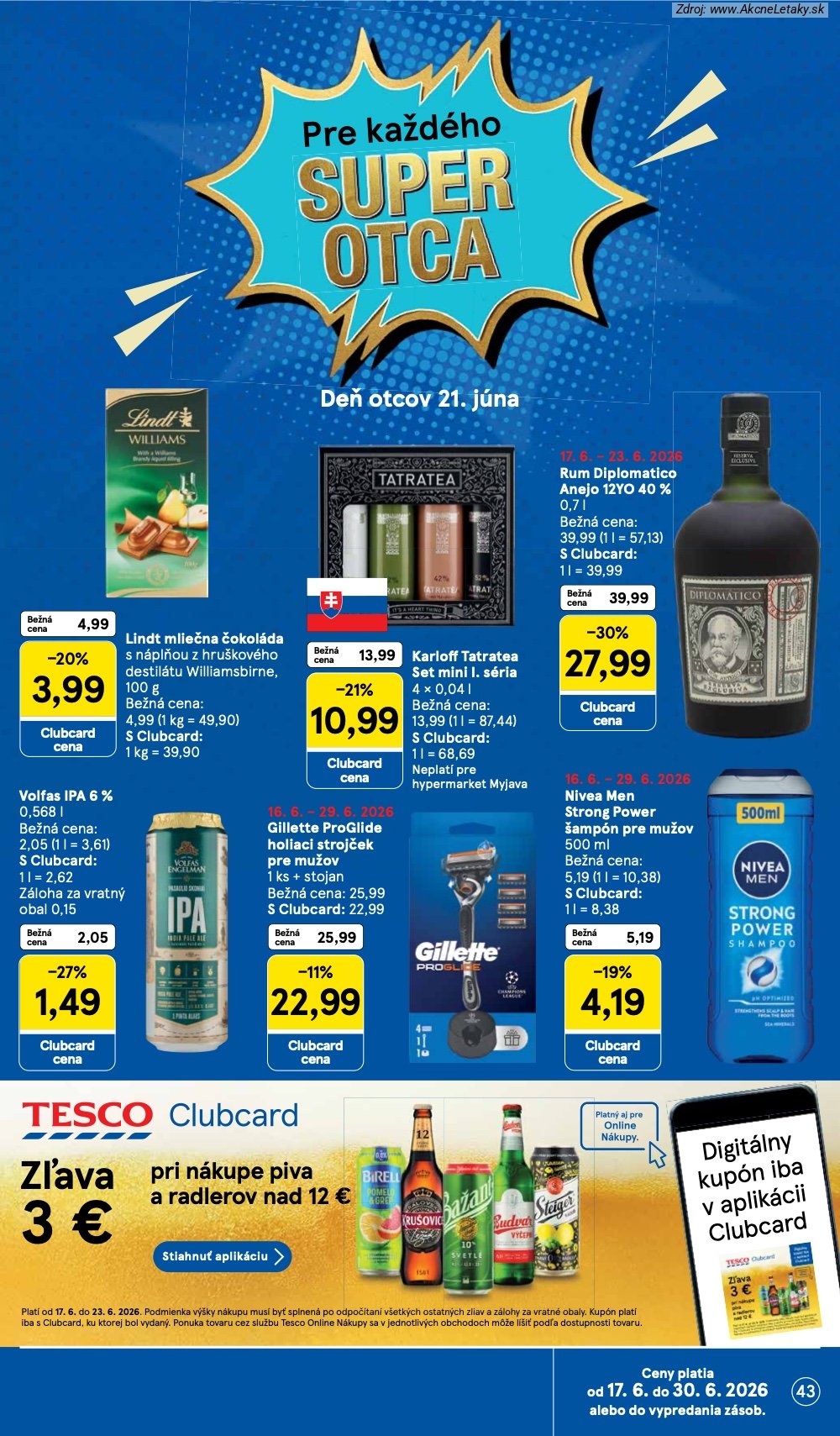 Leták Tesco (17. 6. - 23. 6. 2026) - strana 43 z 58