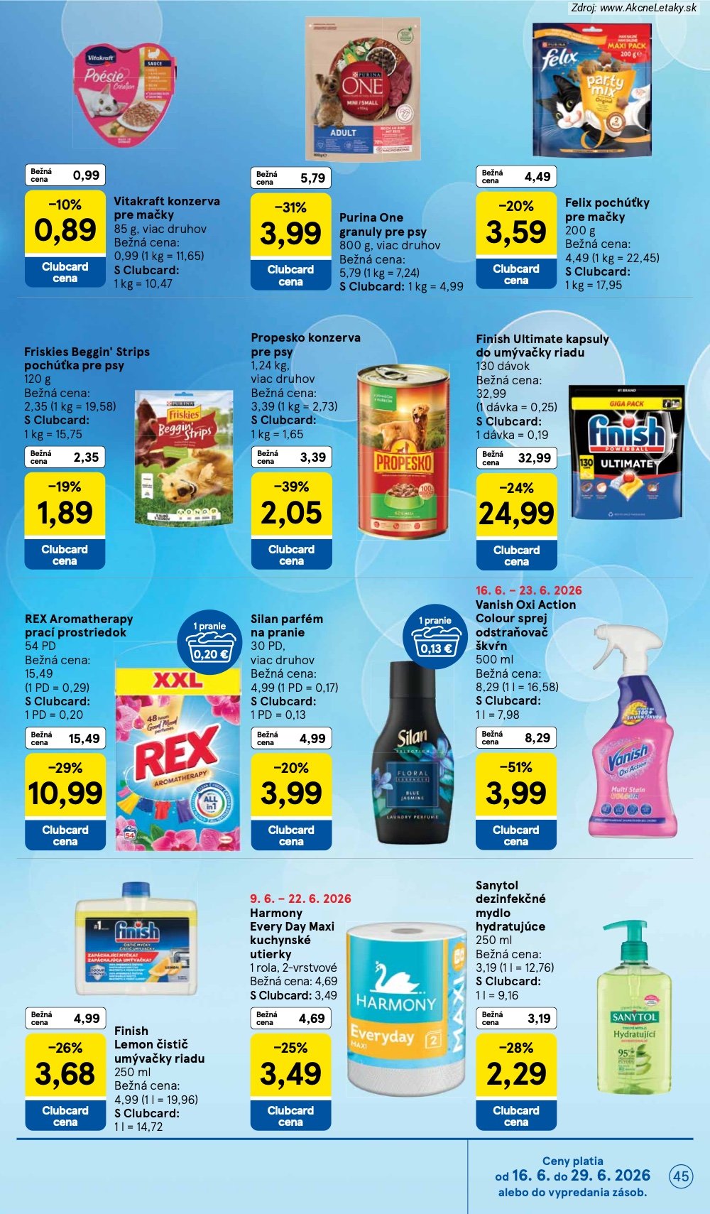 Leták Tesco (17. 6. - 23. 6. 2026) - strana 45 z 58