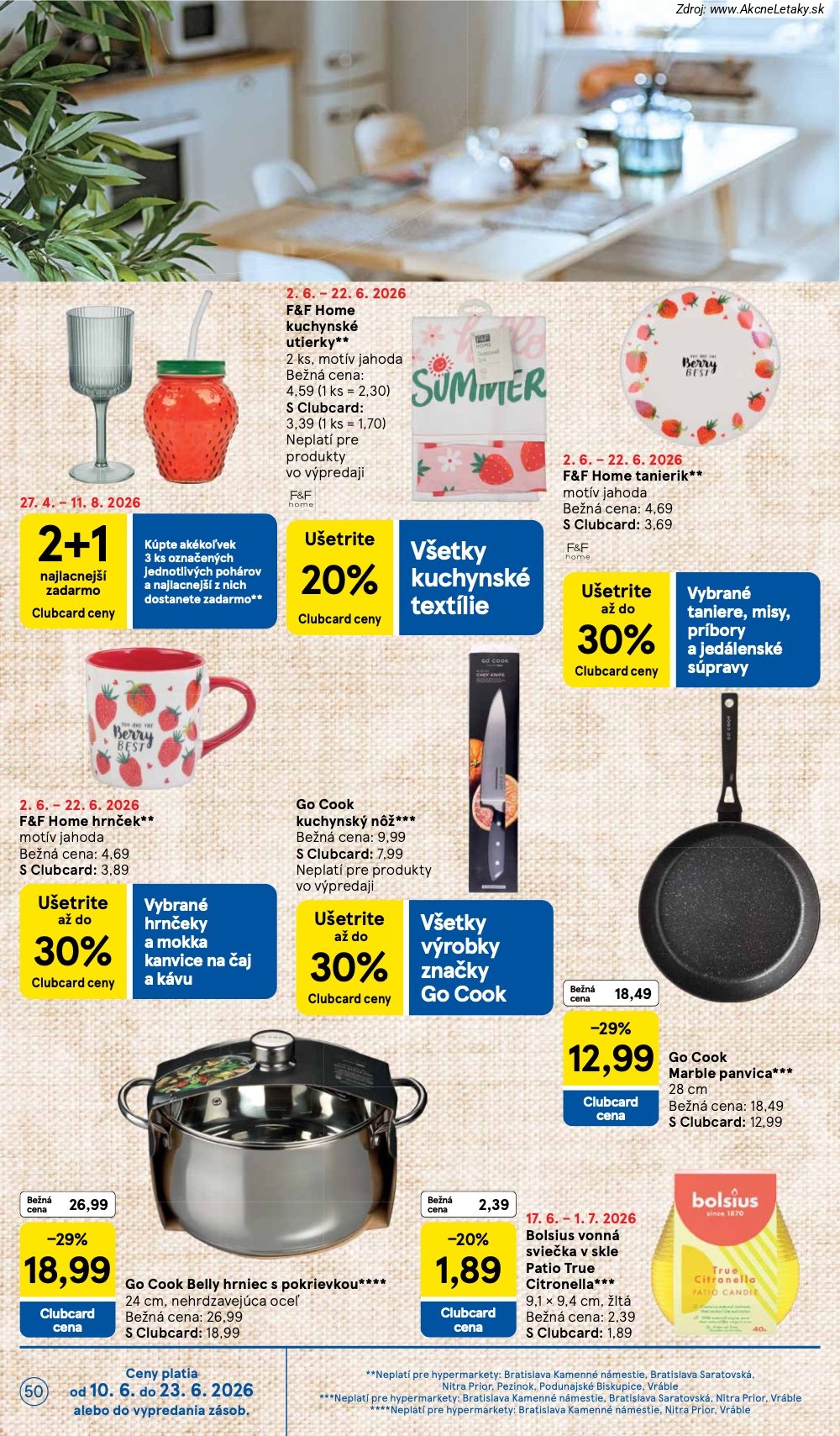 Leták Tesco (17. 6. - 23. 6. 2026) - strana 50 z 58