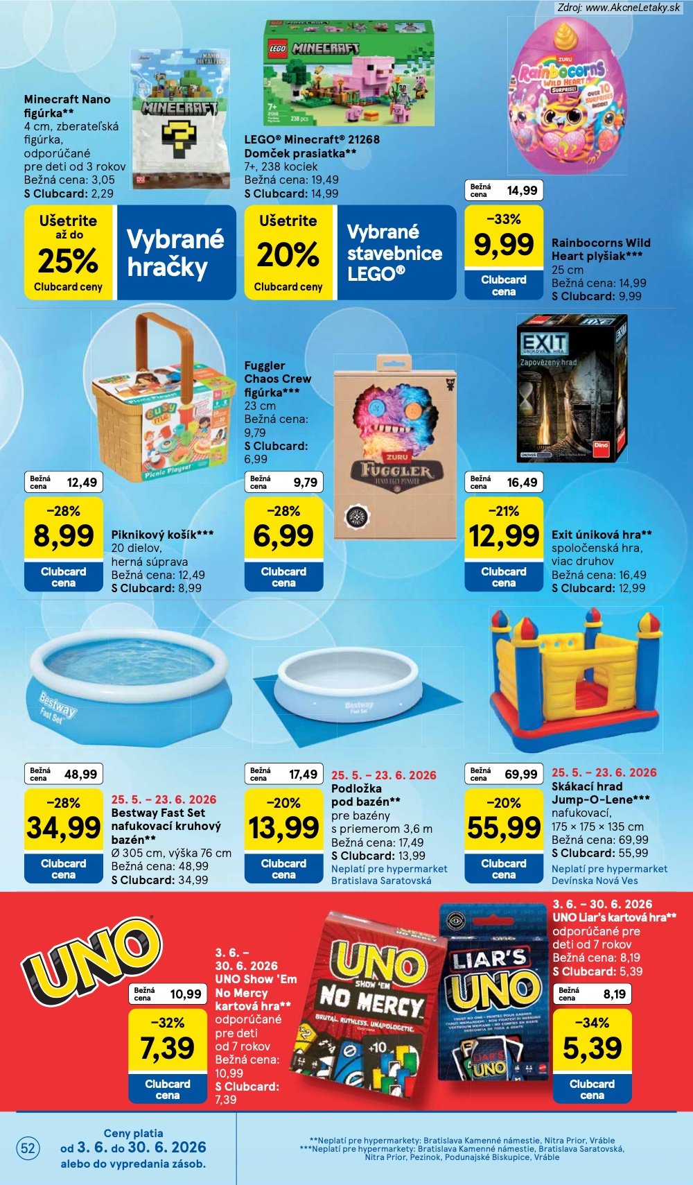 Leták Tesco (17. 6. - 23. 6. 2026) - strana 52 z 58
