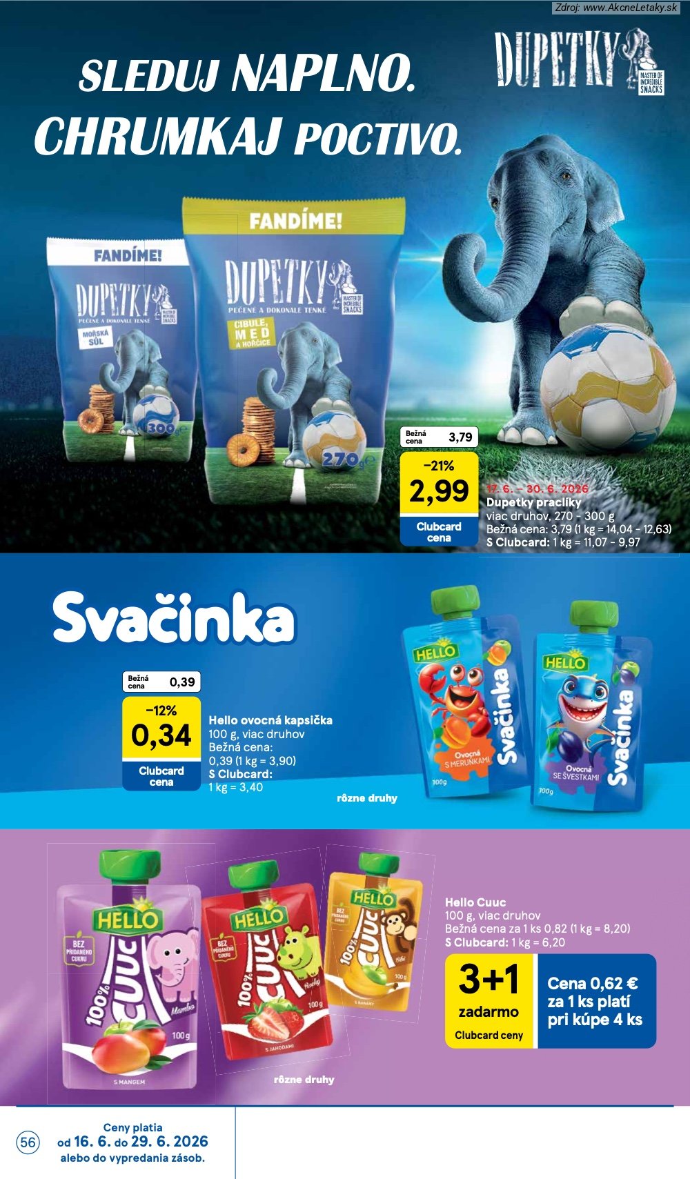 Leták Tesco (17. 6. - 23. 6. 2026) - strana 56 z 58