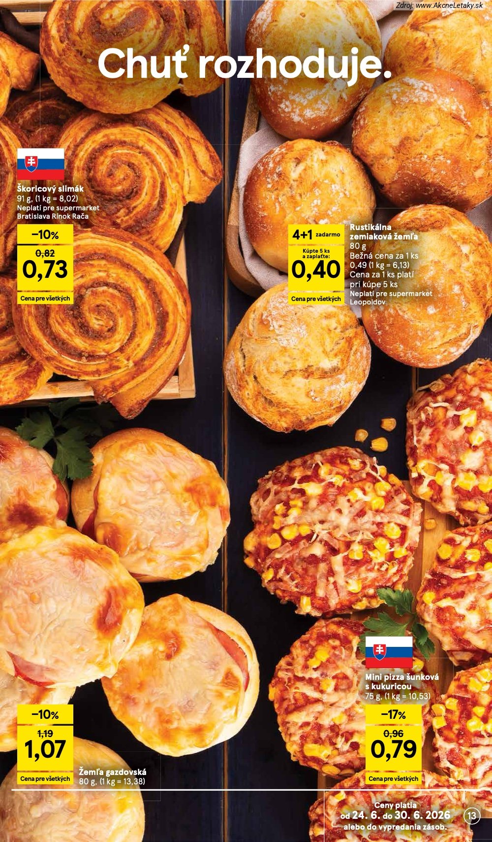 Leták Tesco (24. 6. - 30. 6. 2026) - strana 13 z 33