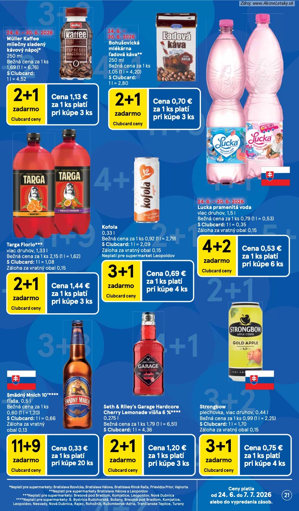 Leták Tesco (24. 6. - 30. 6. 2026) - strana 21 z 33