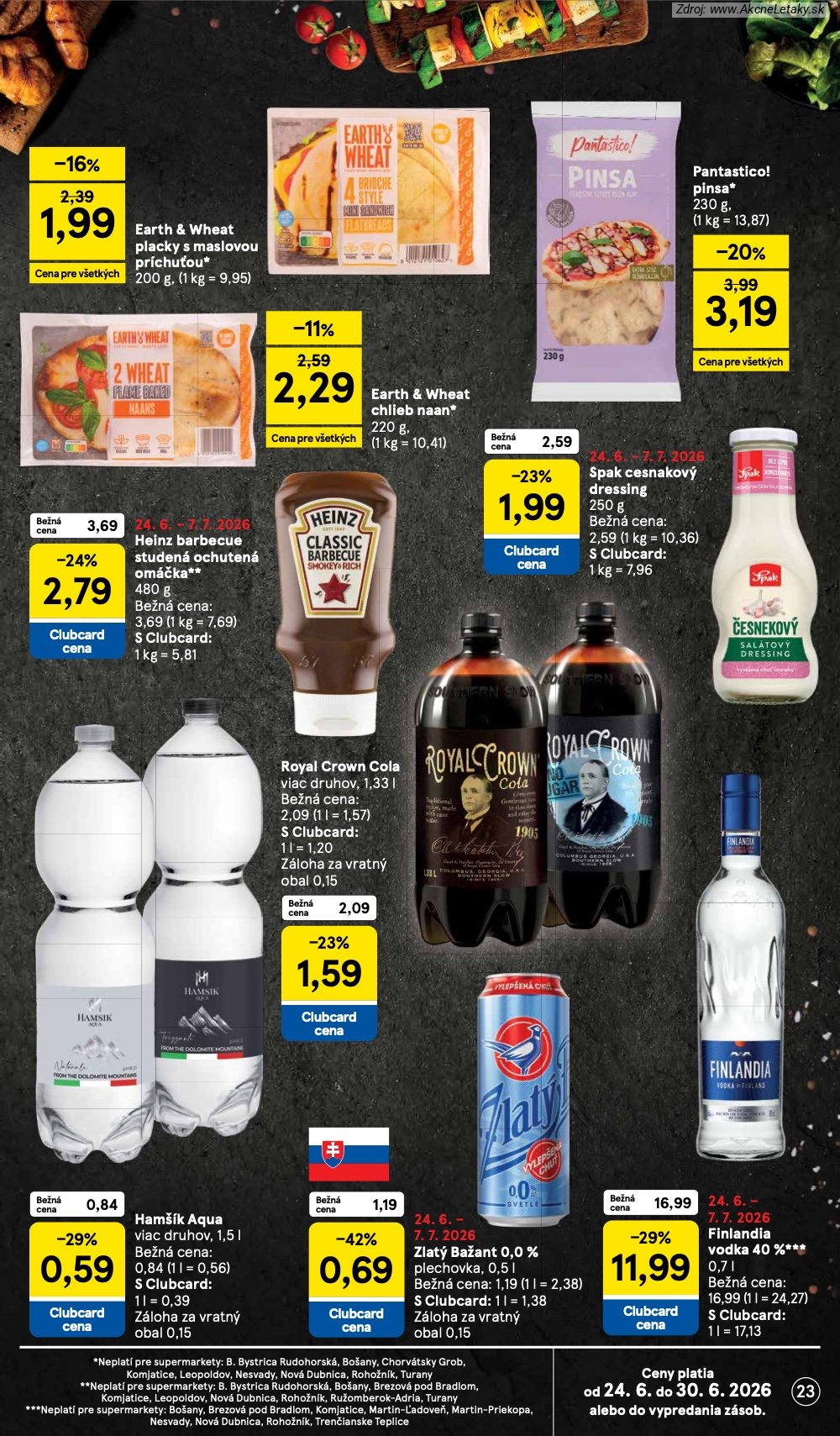 Leták Tesco (24. 6. - 30. 6. 2026) - strana 23 z 33