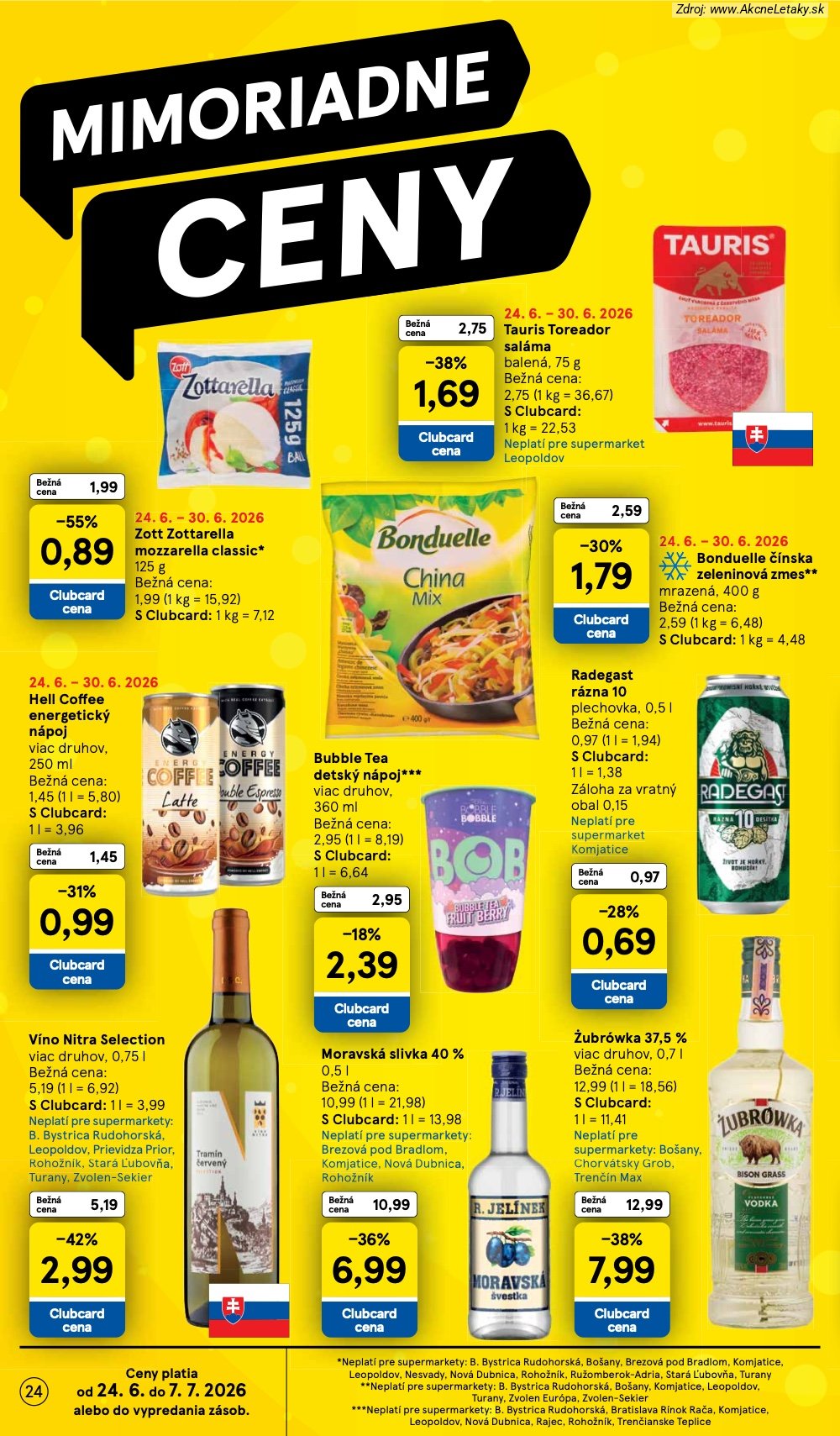 Leták Tesco (24. 6. - 30. 6. 2026) - strana 24 z 33