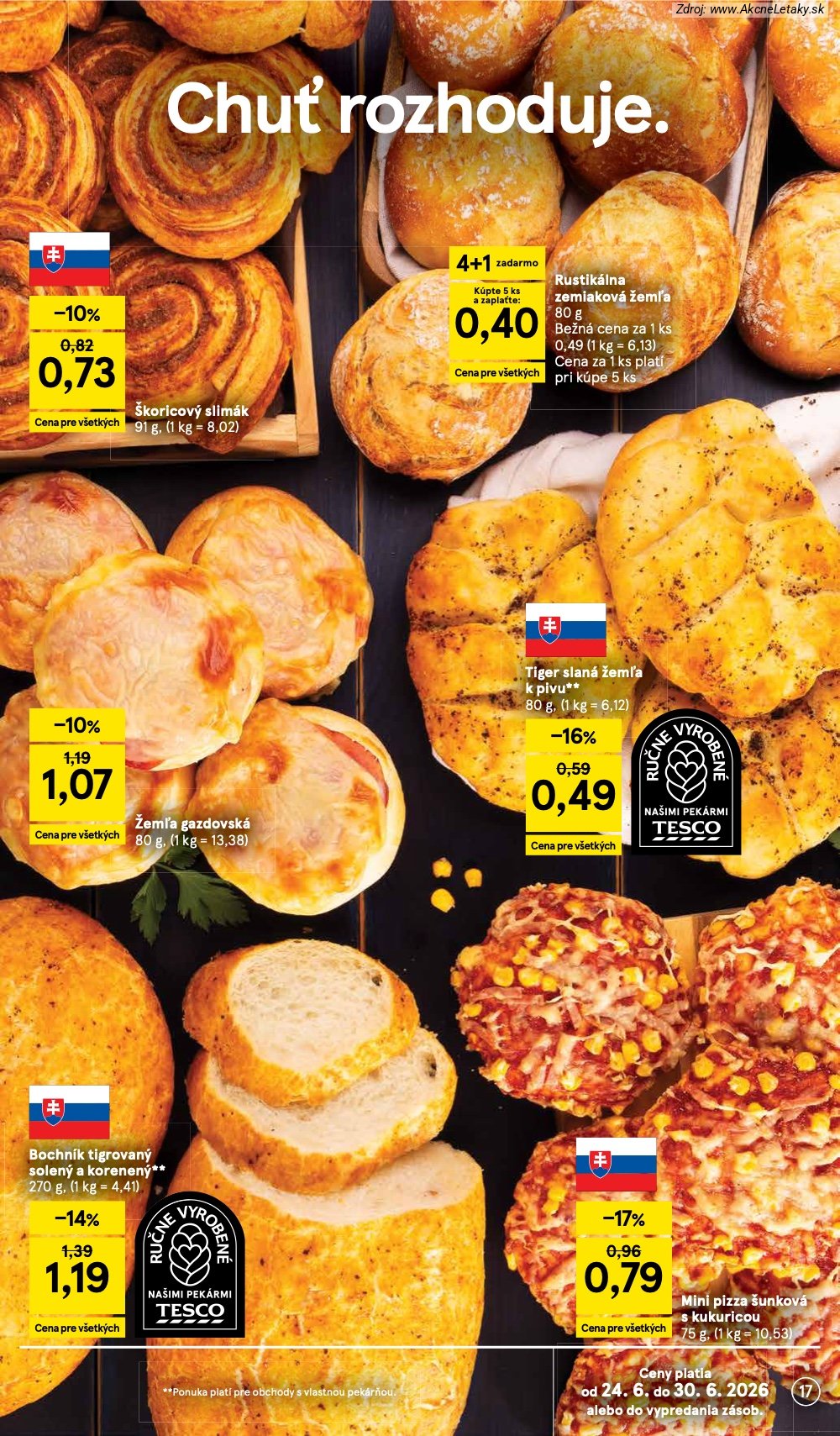 Leták Tesco (24. 6. - 30. 6. 2026) - strana 17 z 51