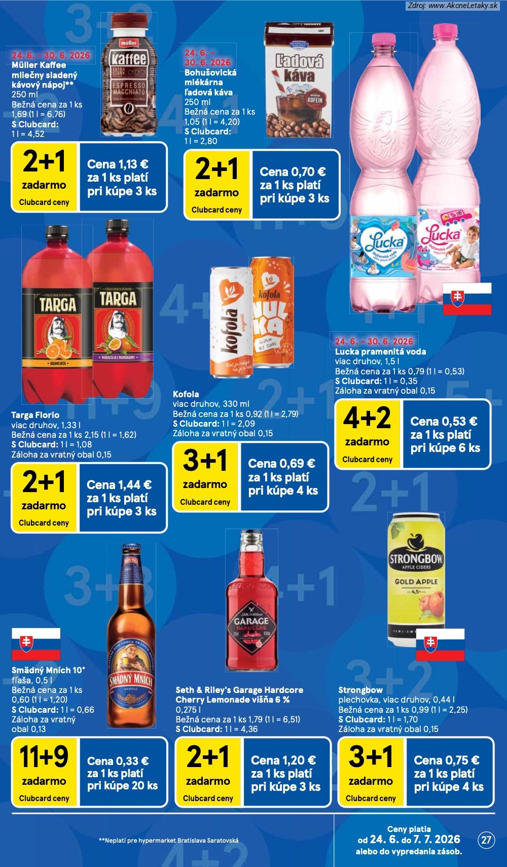 Leták Tesco (24. 6. - 30. 6. 2026) - strana 27 z 51