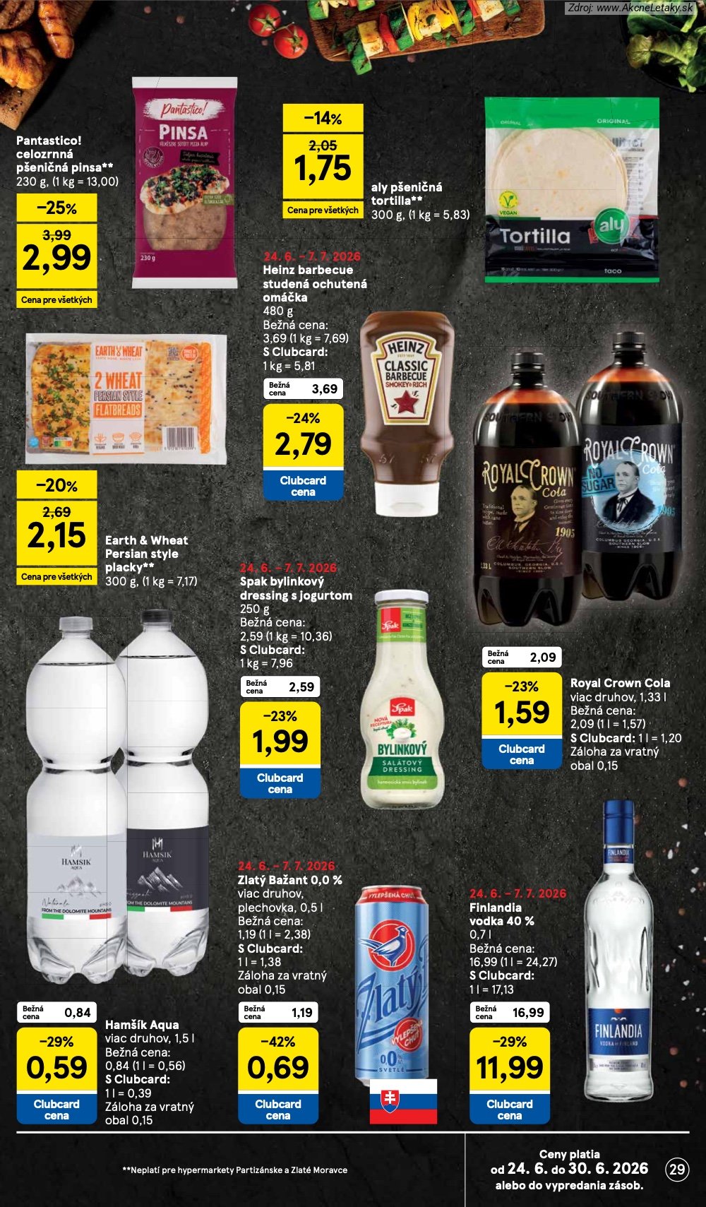 Leták Tesco (24. 6. - 30. 6. 2026) - strana 29 z 51