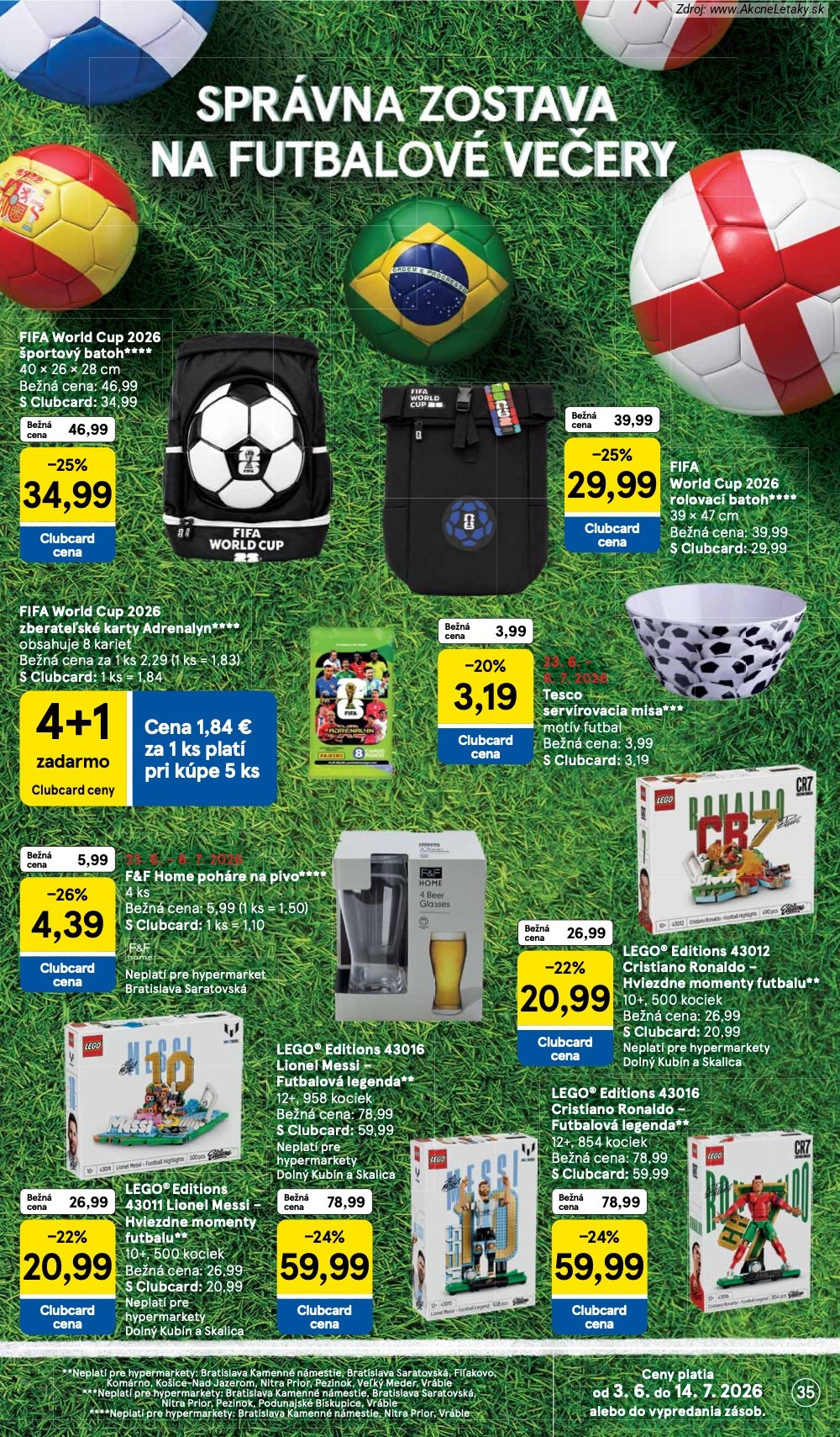 Leták Tesco (24. 6. - 30. 6. 2026) - strana 35 z 51