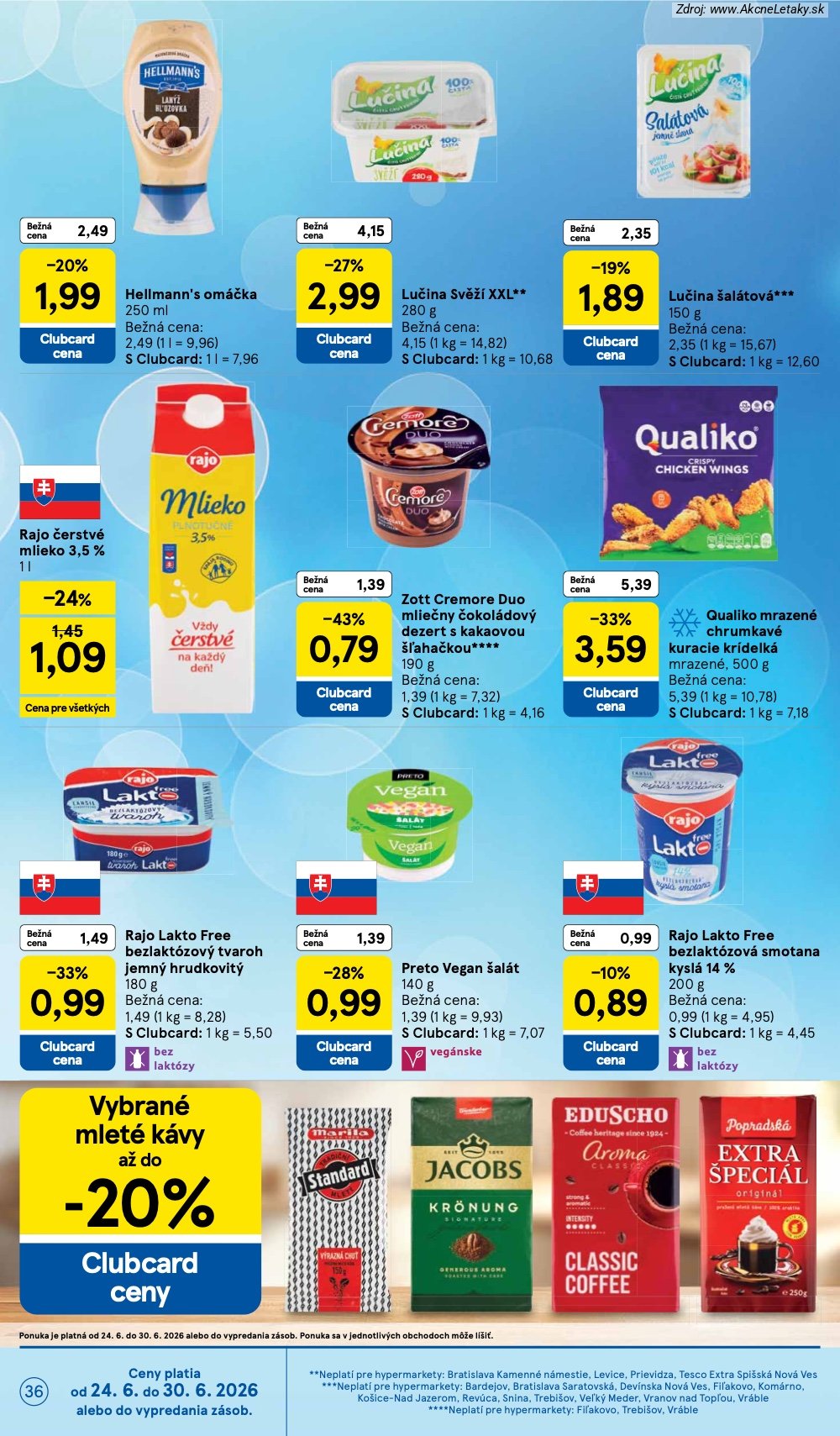 Leták Tesco (24. 6. - 30. 6. 2026) - strana 36 z 51