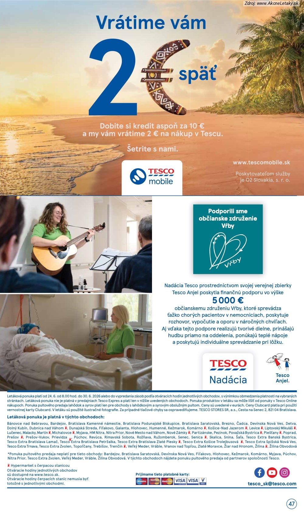 Leták Tesco - strana 47