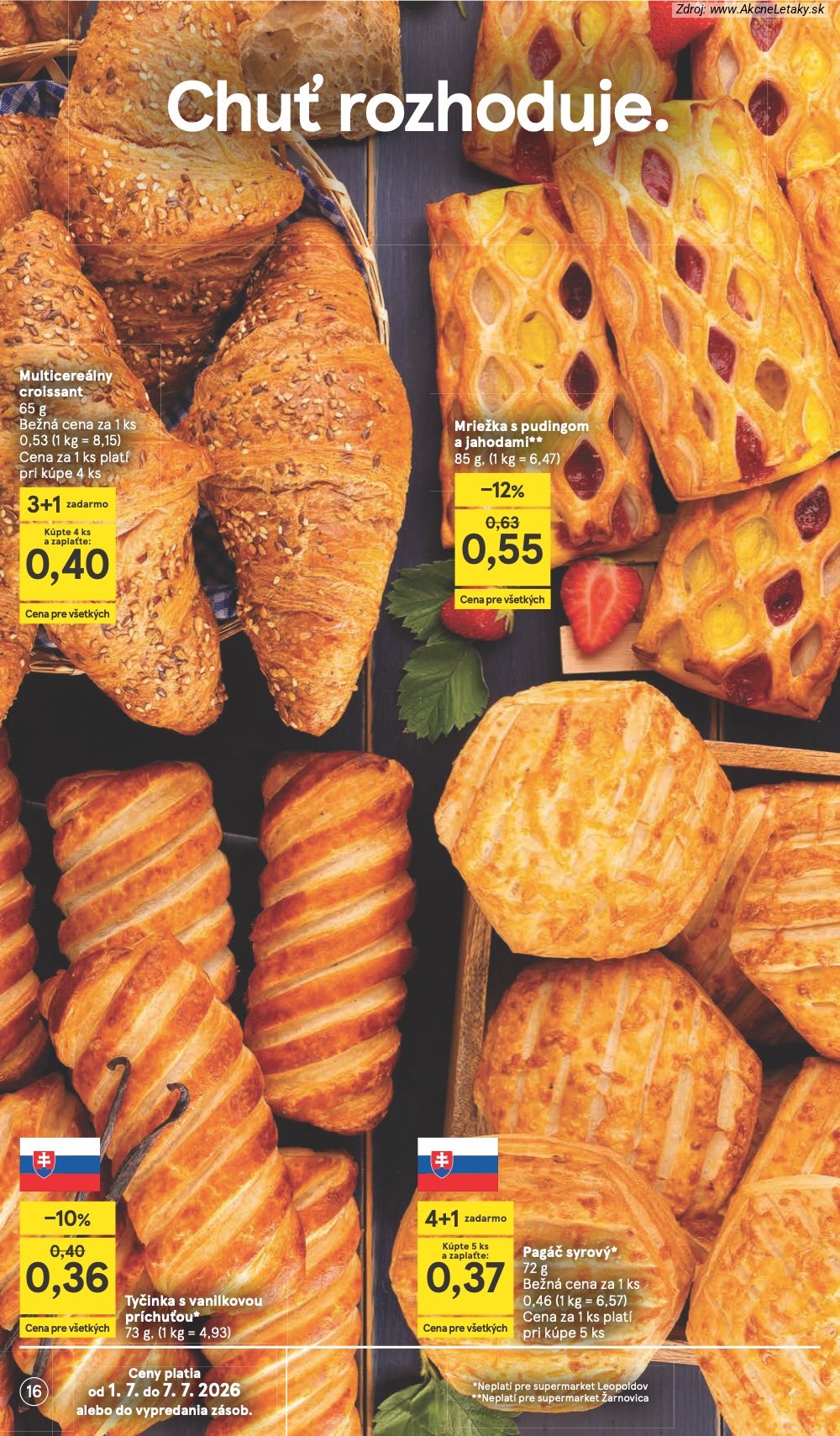 Leták Tesco (1. 7. - 7. 7. 2026) - strana 16 z 25