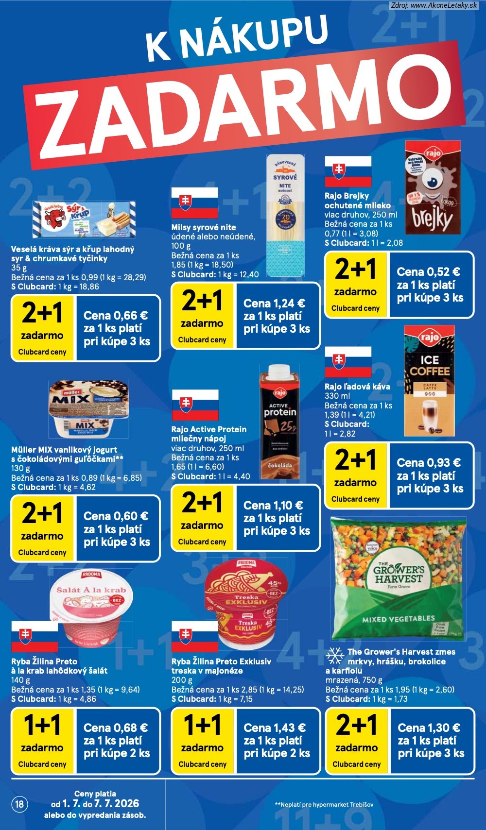 Leták Tesco (1. 7. - 7. 7. 2026) - strana 18 z 48