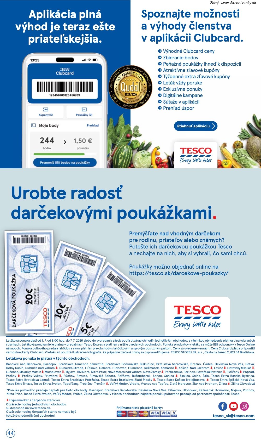 Leták Tesco - strana 44