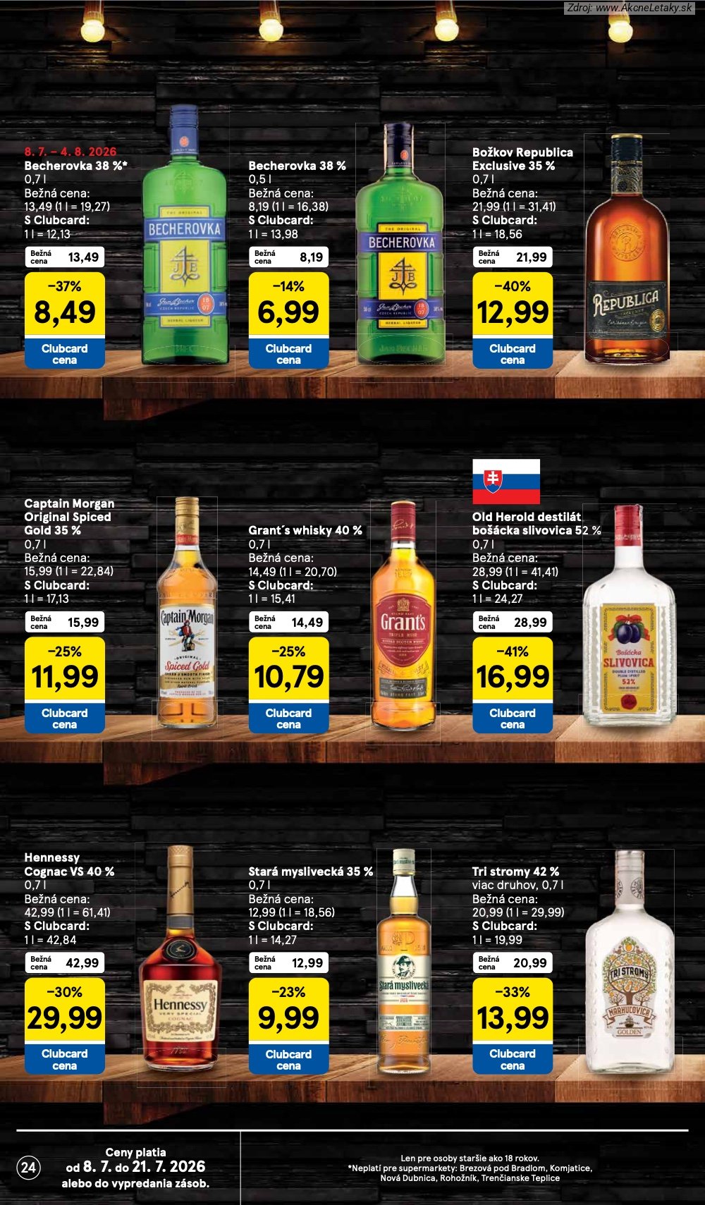 Leták Tesco (8. 7. - 14. 7. 2026) - strana 24 z 27