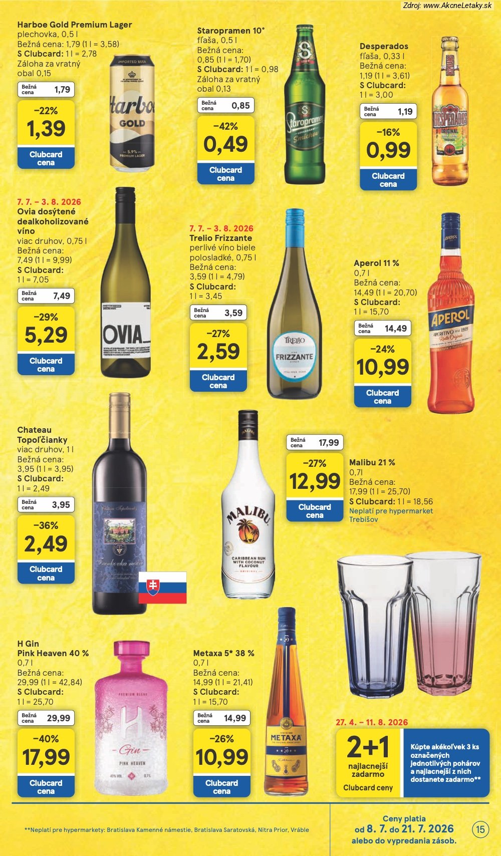 Leták Tesco (8. 7. - 14. 7. 2026) - strana 15 z 48