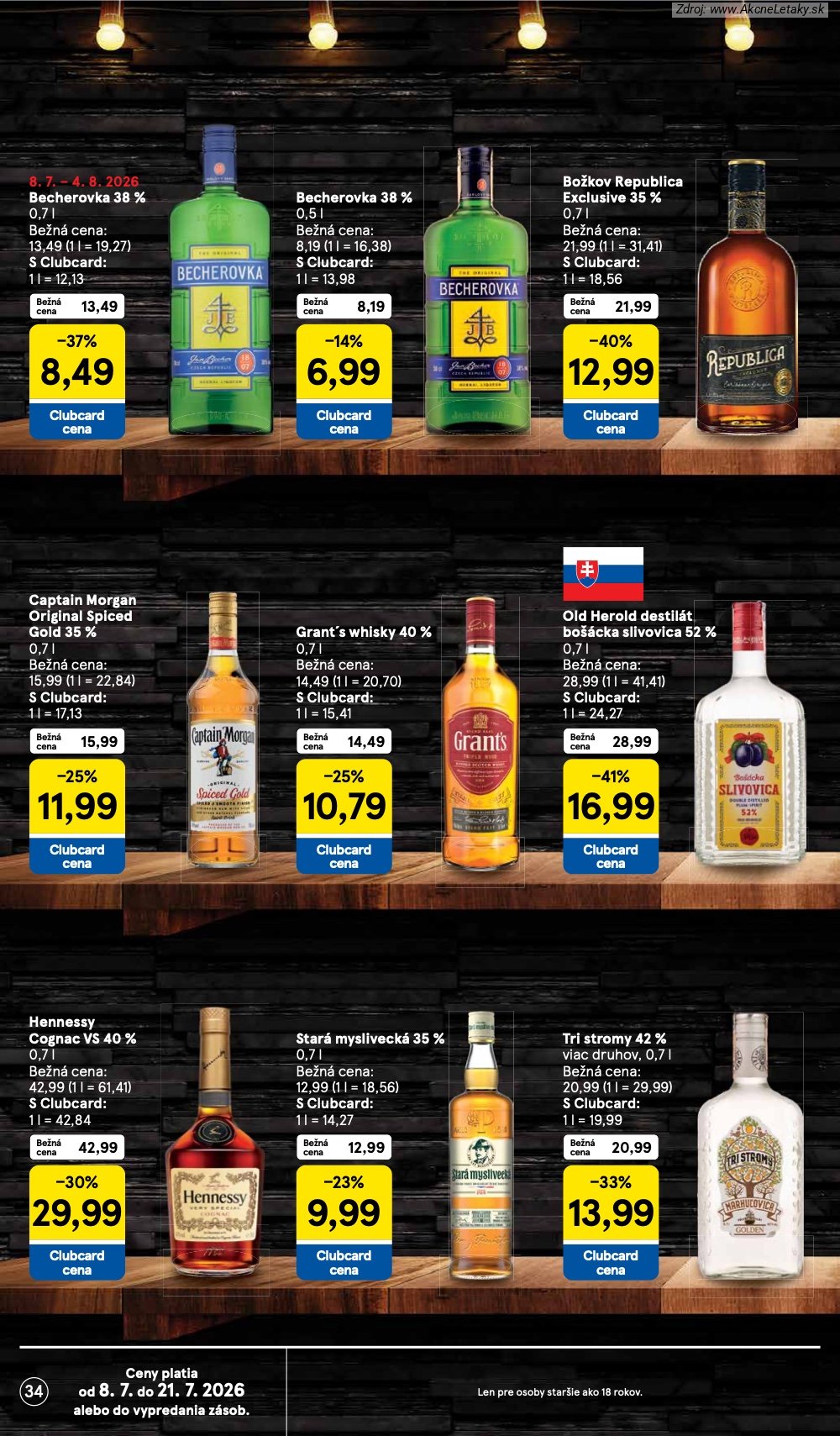 Leták Tesco (8. 7. - 14. 7. 2026) - strana 34 z 48