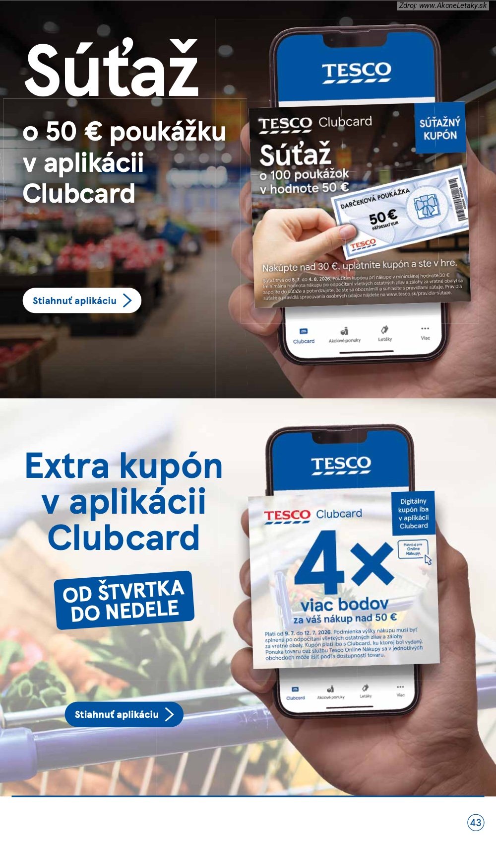 Leták Tesco - strana 43