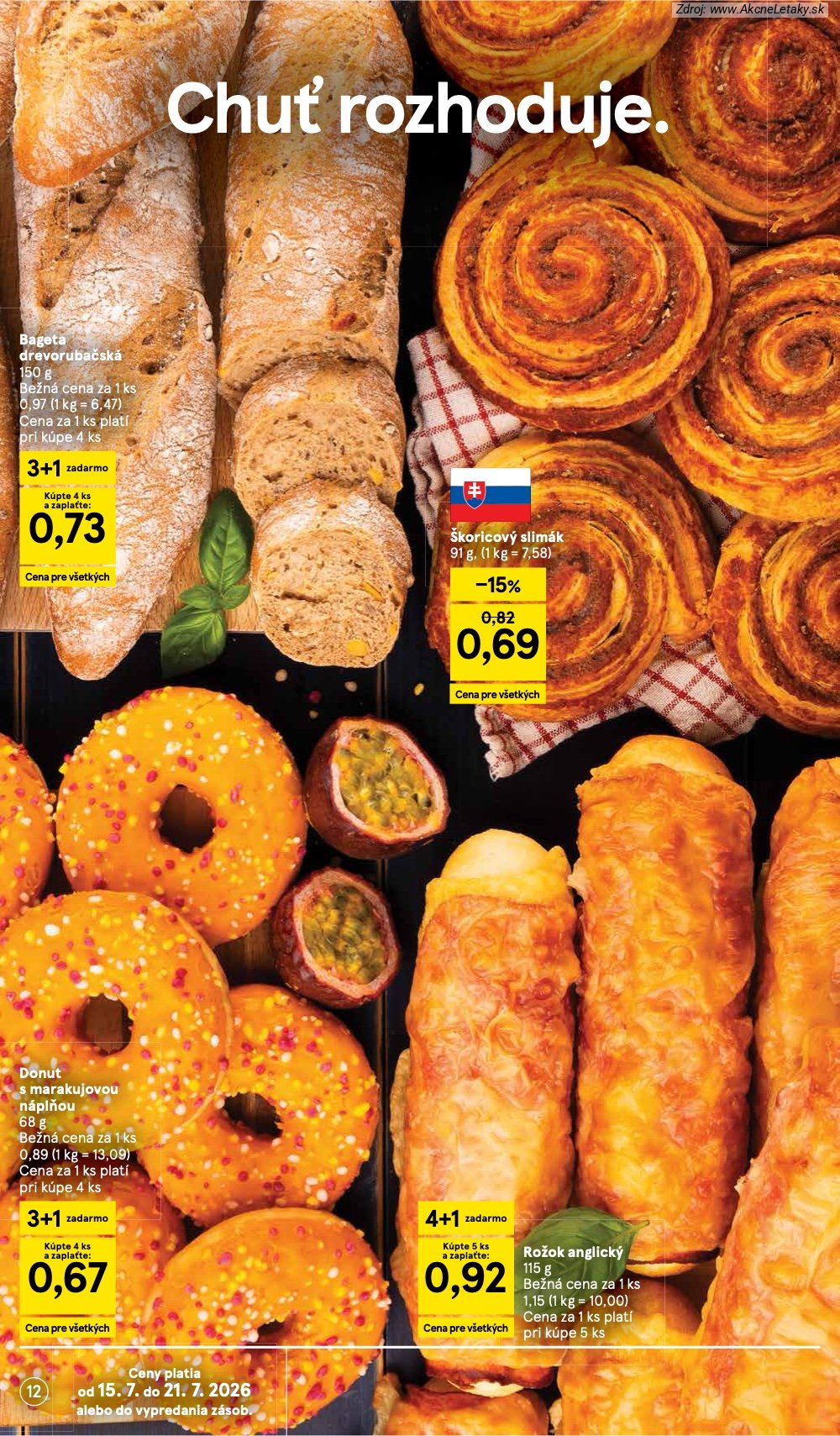 Leták Tesco (15. 7. - 21. 7. 2026) - strana 12 z 33