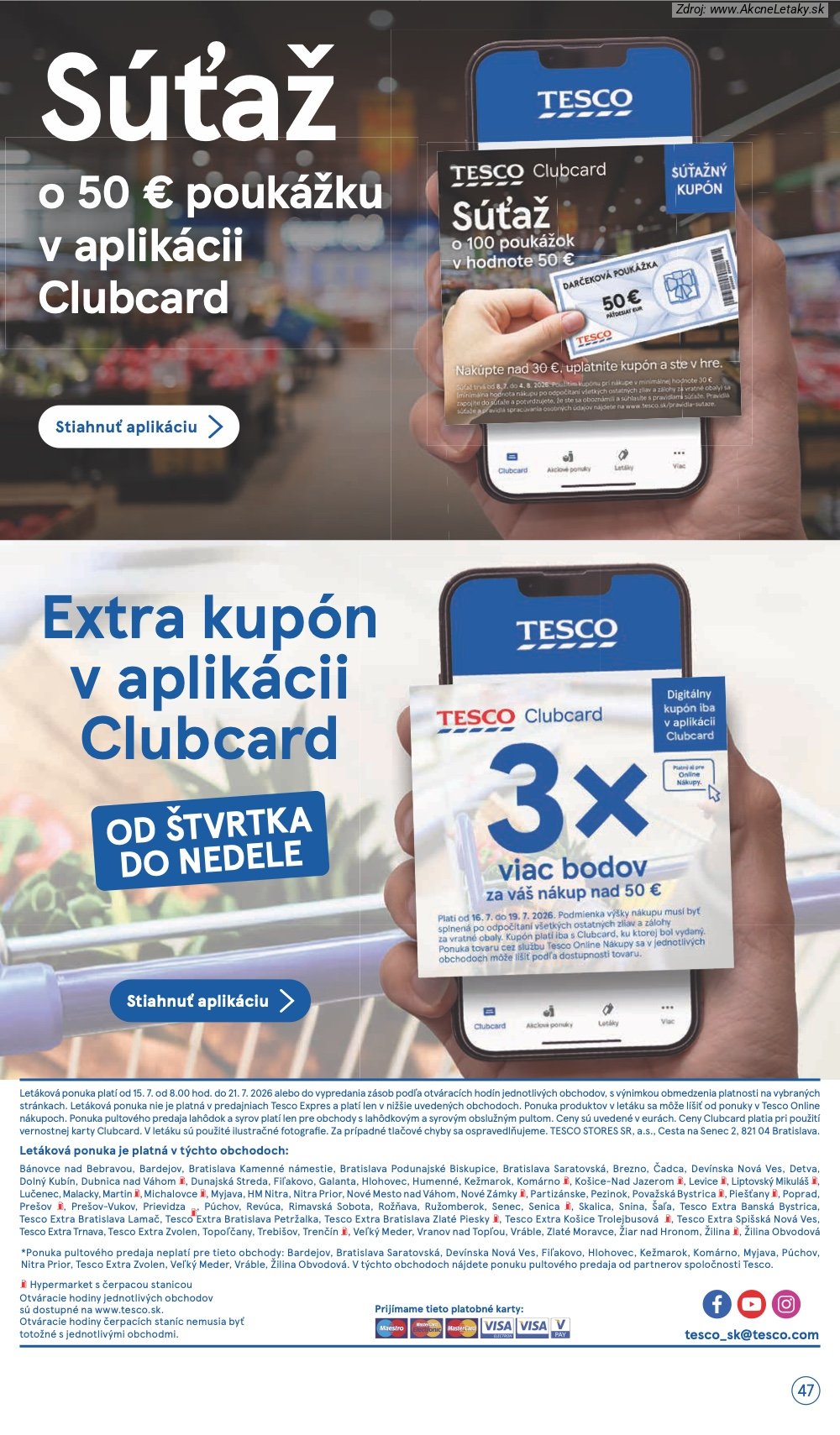 Leták Tesco - strana 47