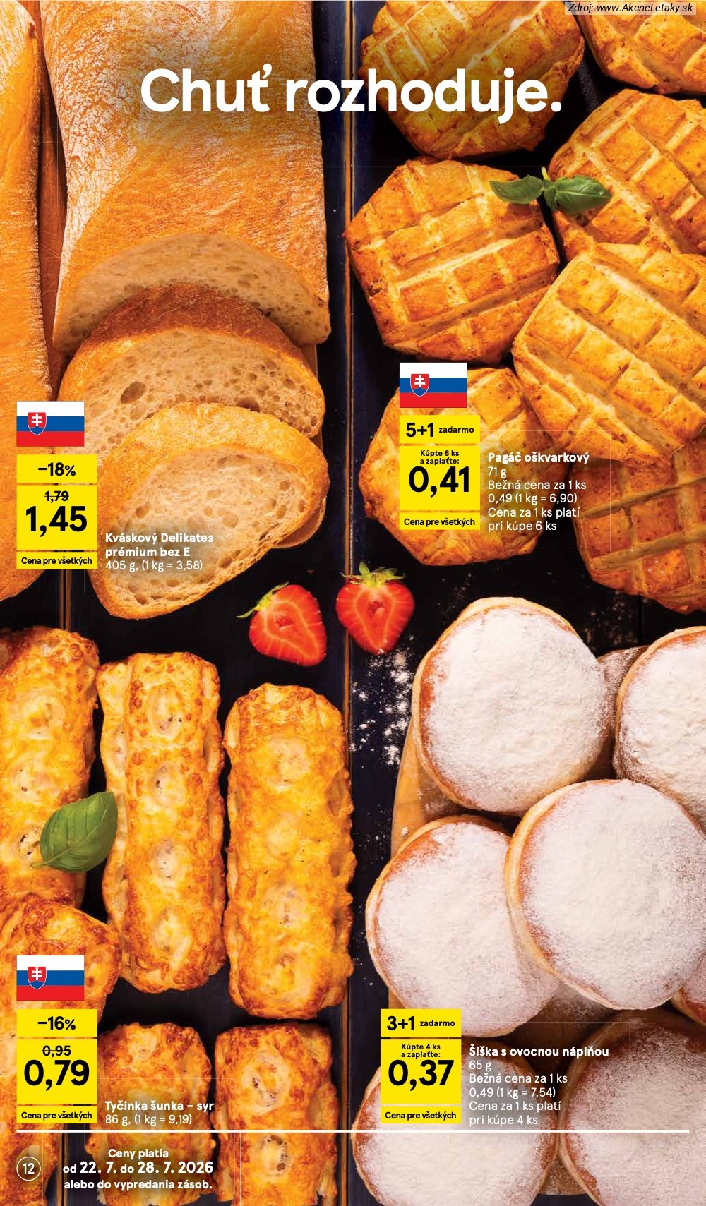 Leták Tesco (22. 7. - 28. 7. 2026) - strana 12 z 30