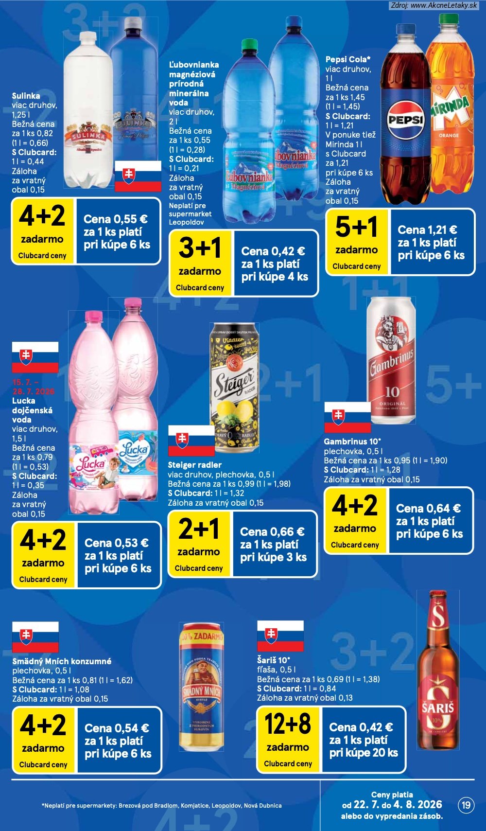 Leták Tesco (22. 7. - 28. 7. 2026) - strana 19 z 30