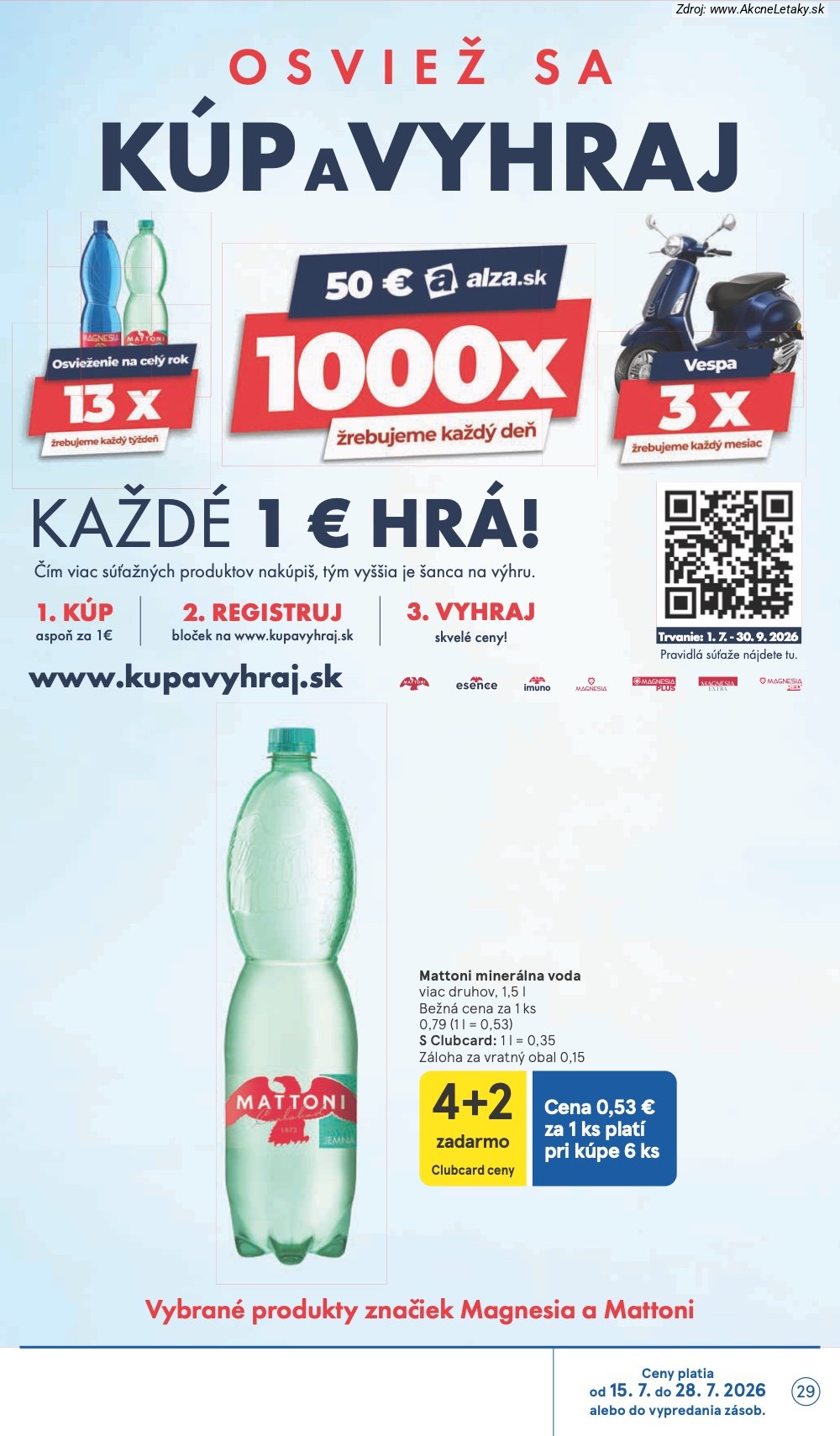 Leták Tesco (22. 7. - 28. 7. 2026) - strana 29 z 30