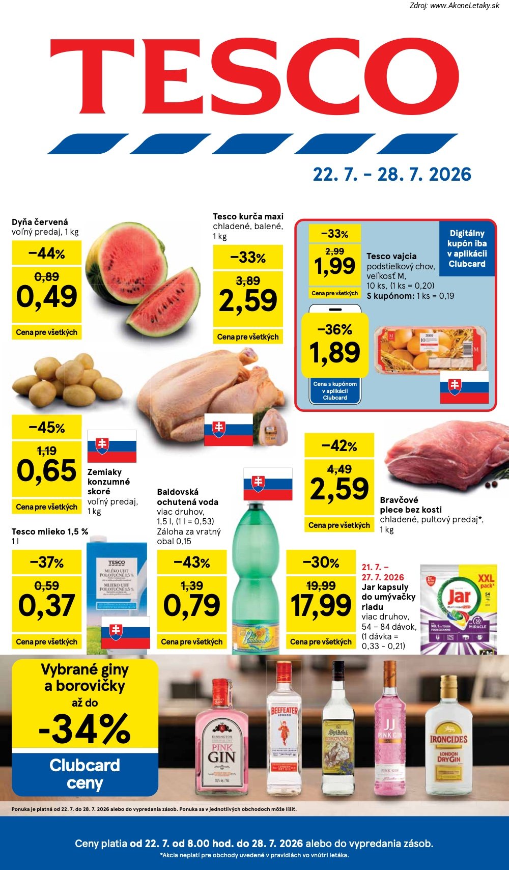 Strana 11 - leták Tesco (22. 7. - 28. 7. 2026)