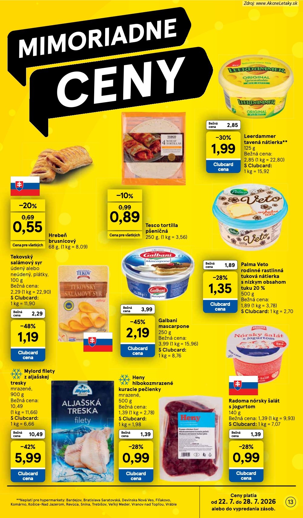 Strana 27 - leták Tesco (22. 7. - 28. 7. 2026)