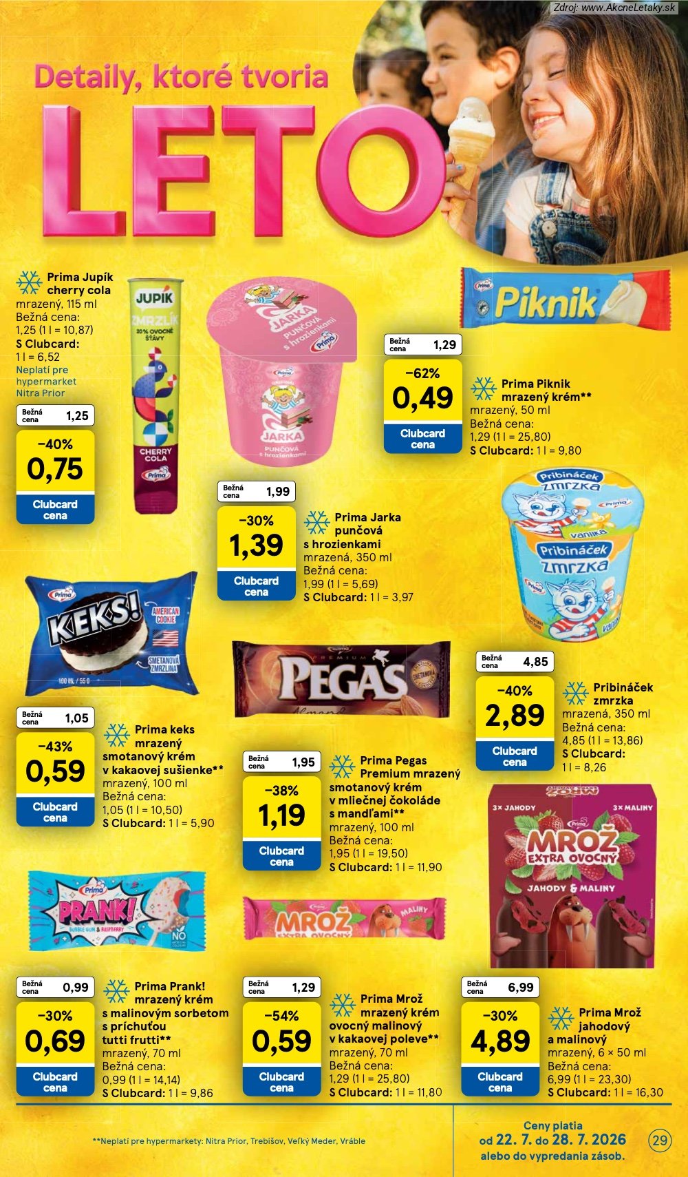 Strana 23 - leták Tesco (22. 7. - 28. 7. 2026)