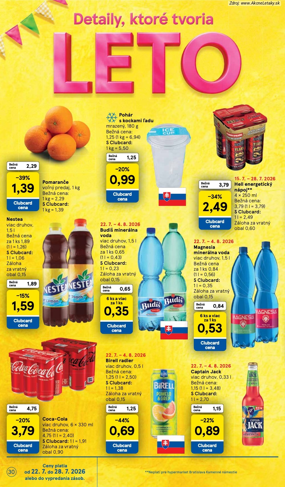 Strana 9 - leták Tesco (22. 7. - 28. 7. 2026)