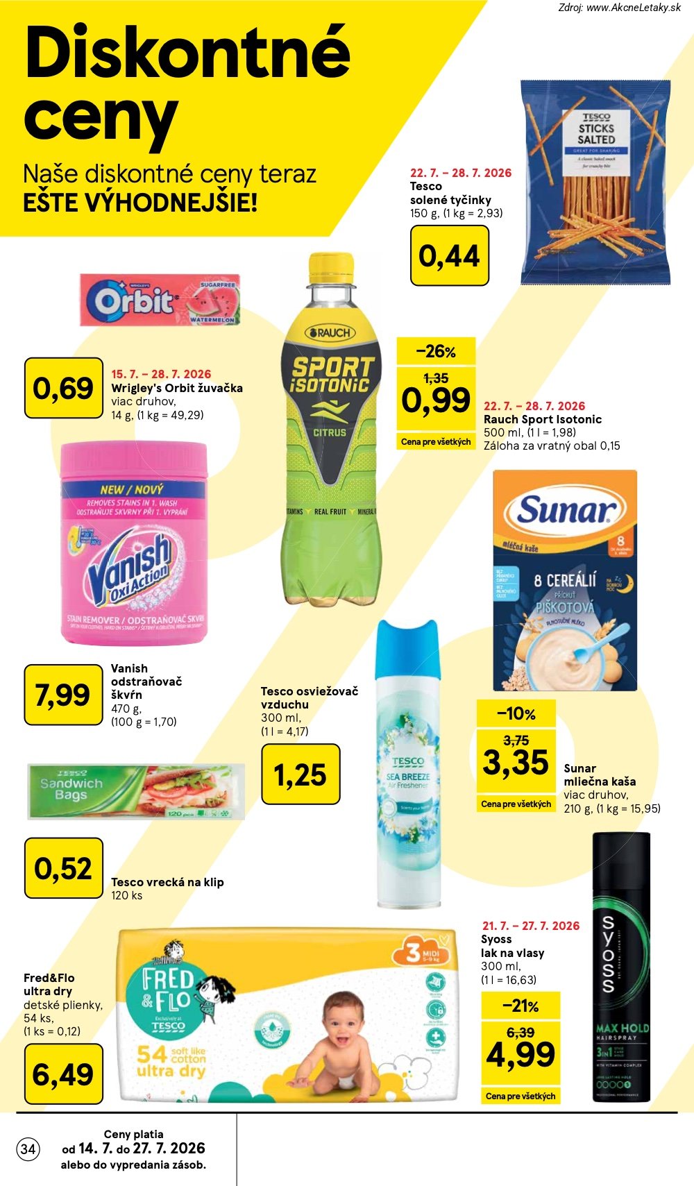 Leták Tesco - strana 34