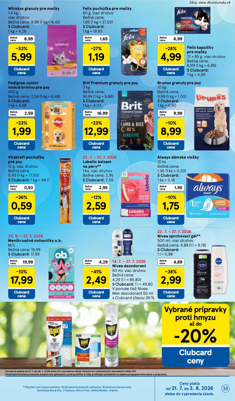 Strana 11 - leták Tesco (22. 7. - 28. 7. 2026)