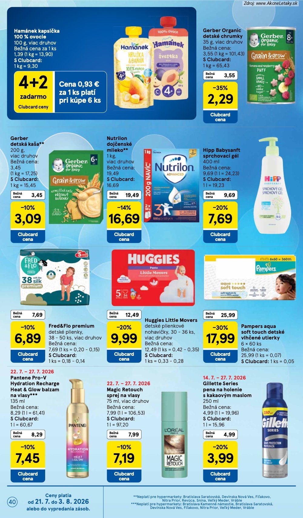 Strana 8 - leták Tesco (22. 7. - 28. 7. 2026)