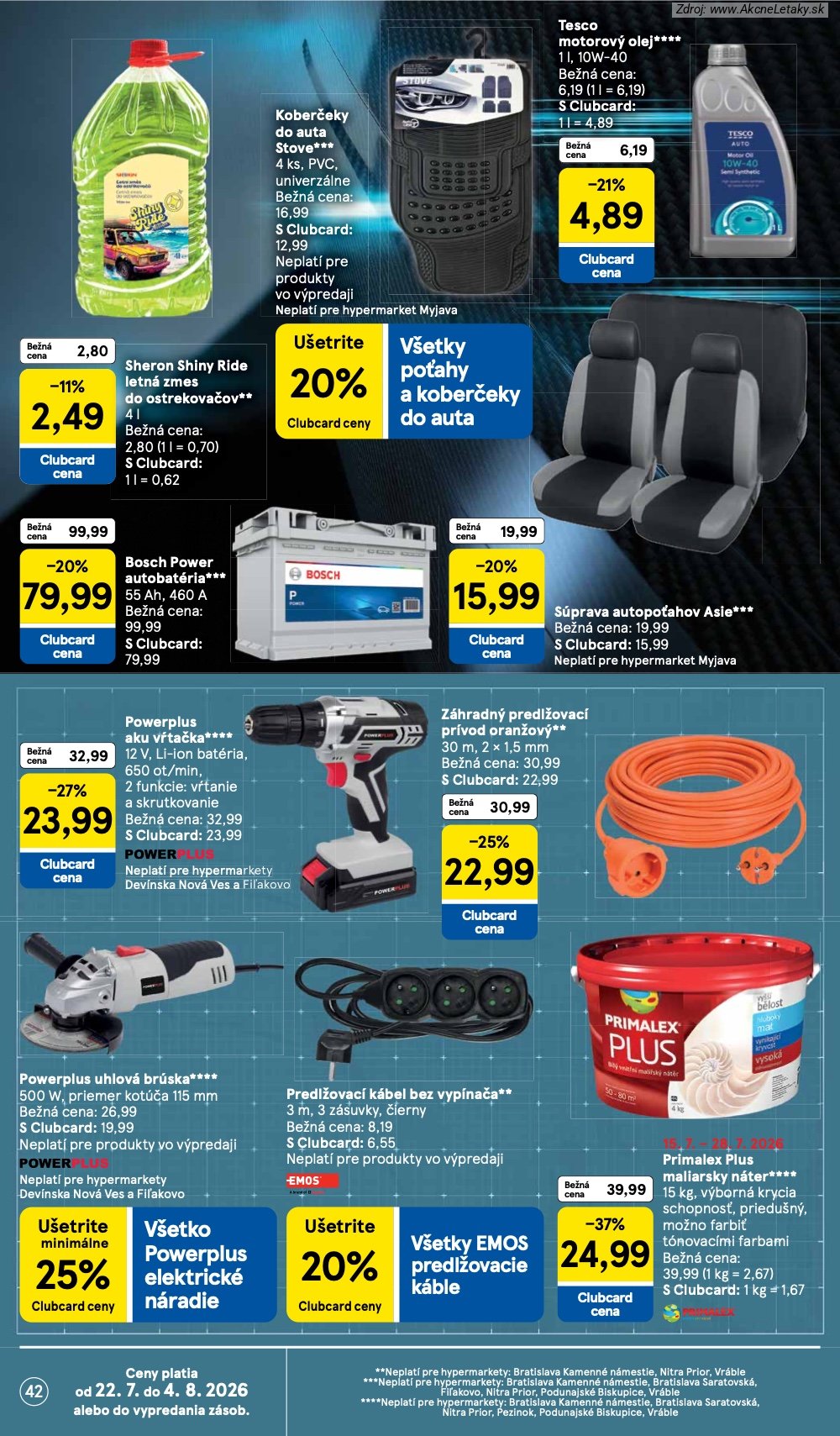 Leták Tesco - strana 42