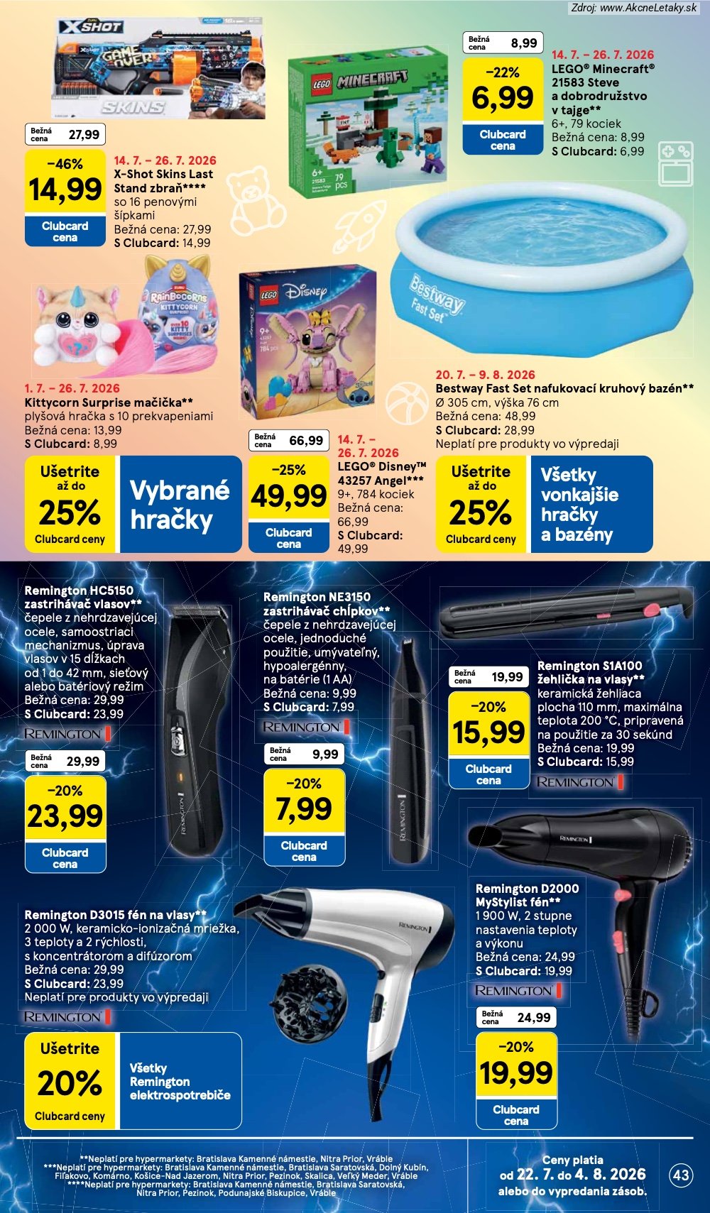 Strana 3 - leták Tesco (22. 7. - 28. 7. 2026)