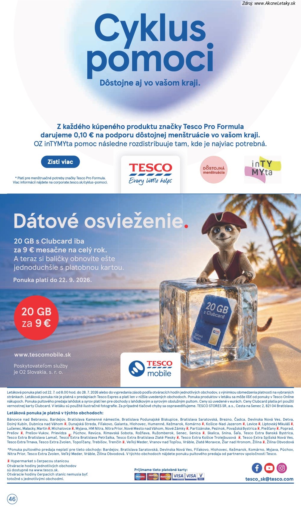 Leták Tesco - strana 46