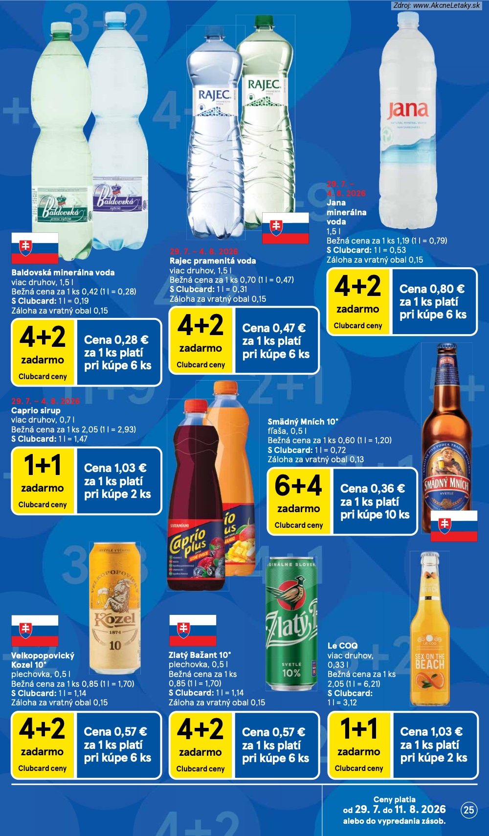 Leták Tesco (29. 7. - 4. 8. 2026) - strana 25 z 53