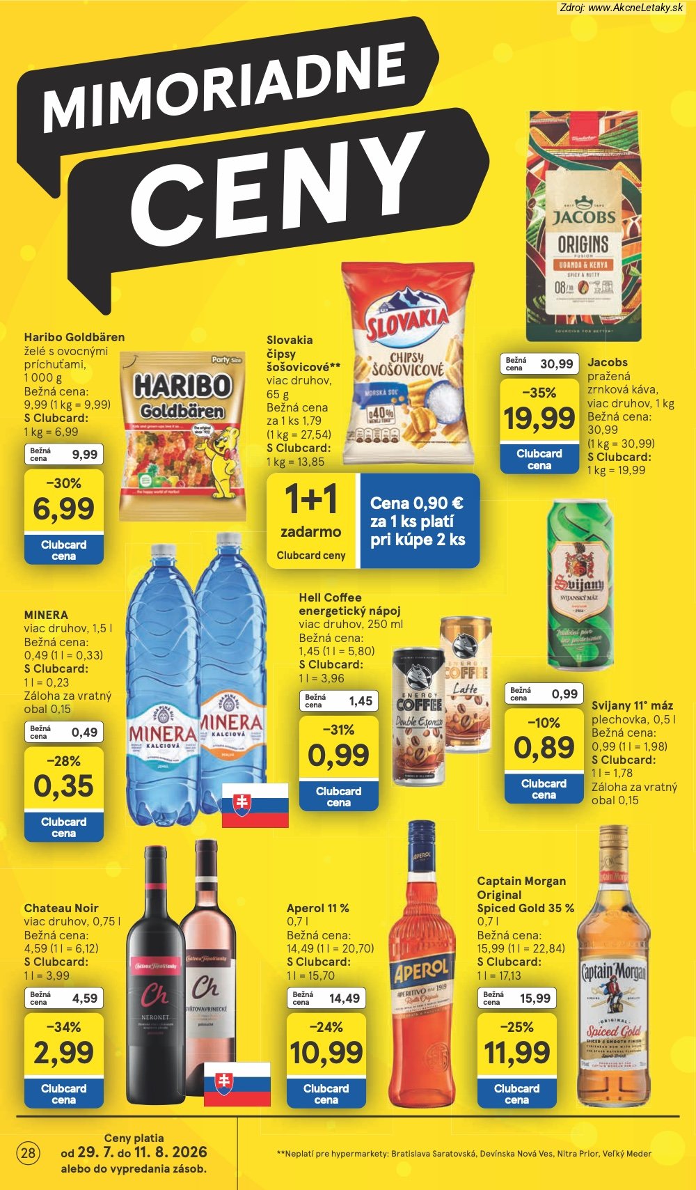 Leták Tesco (29. 7. - 4. 8. 2026) - strana 28 z 53