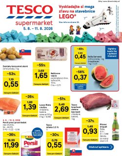 Leták Supermarkety