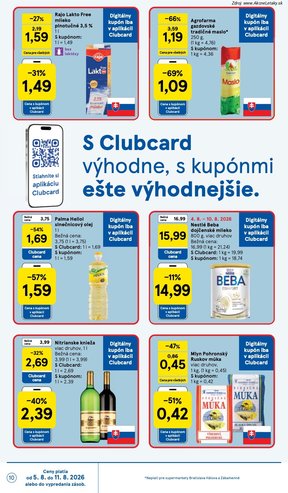 Leták Tesco (5. 8. - 11. 8. 2026) - strana 10 z 29