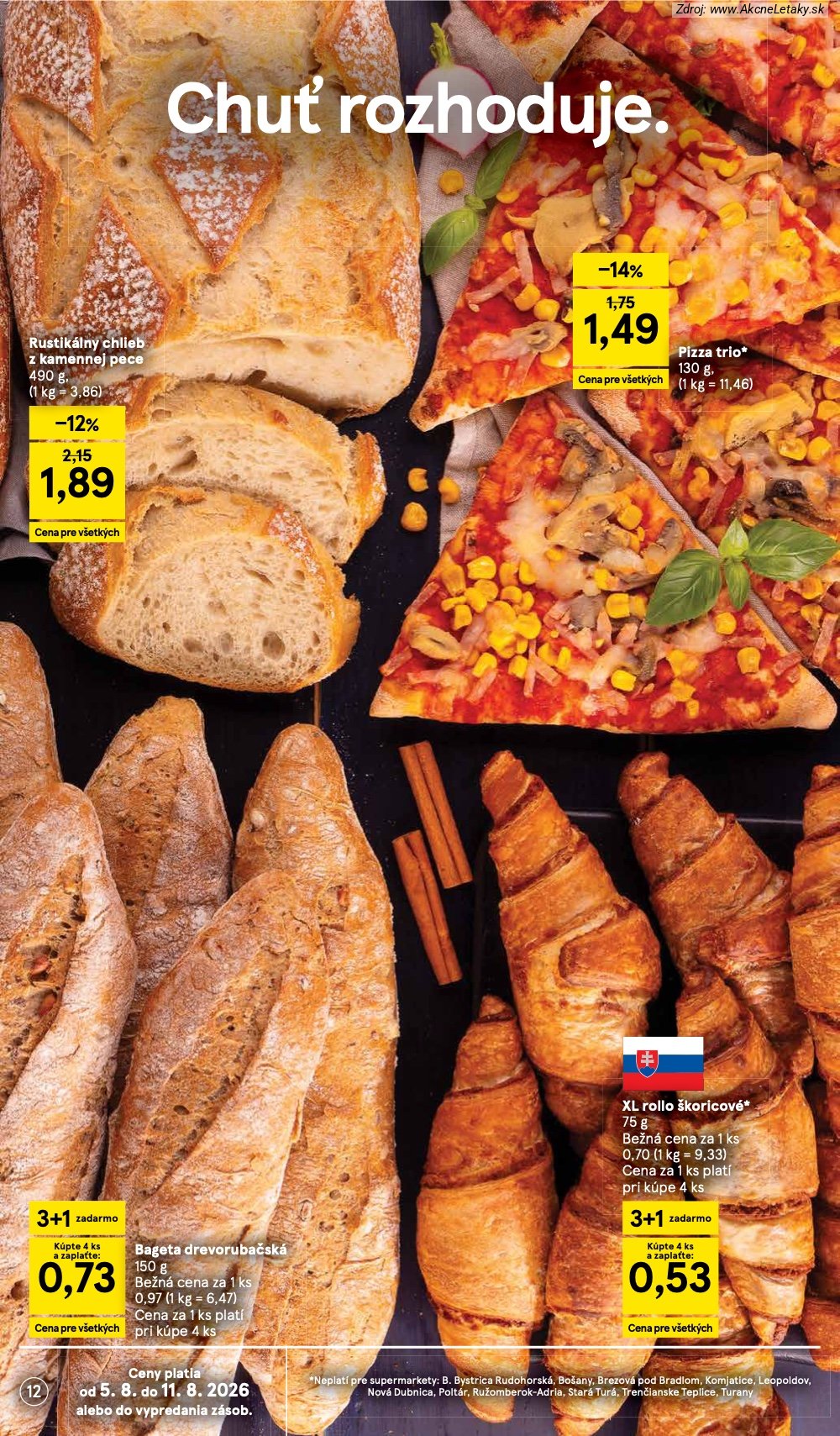 Leták Tesco (5. 8. - 11. 8. 2026) - strana 12 z 29