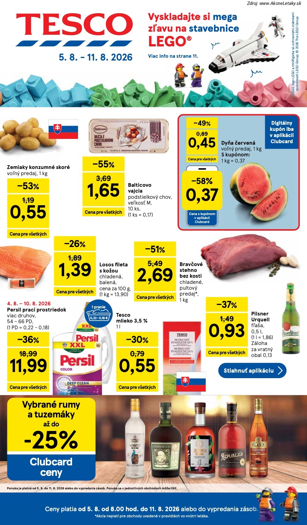 Leták Tesco - strana 1