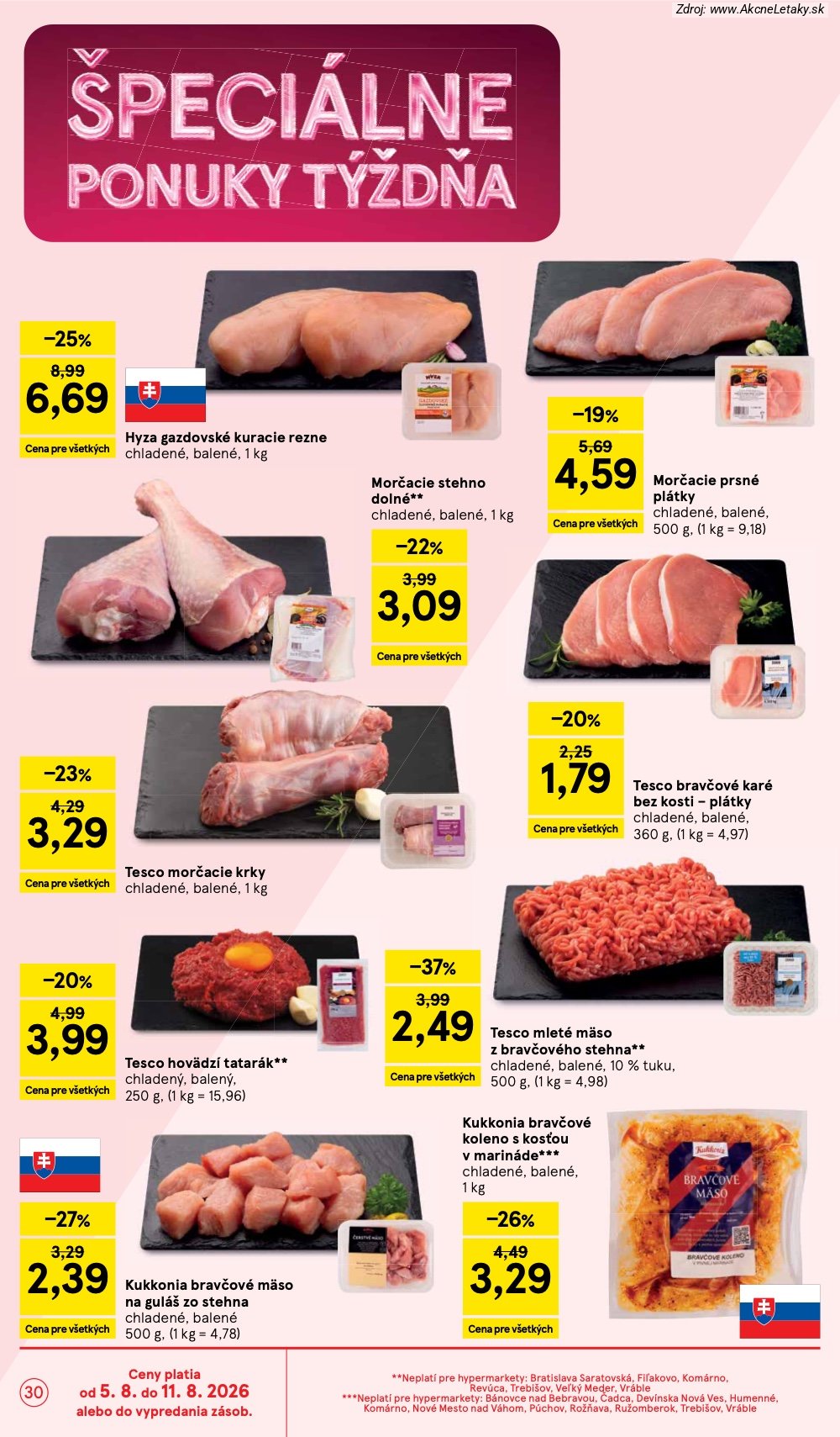 Leták Tesco - strana 30