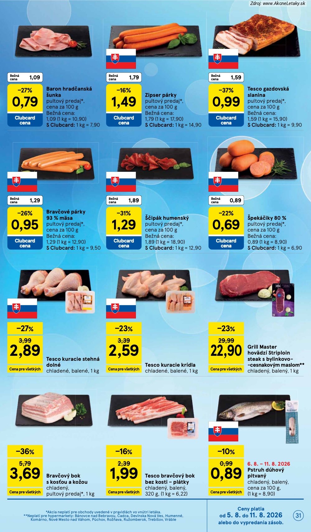 Leták Tesco - strana 31