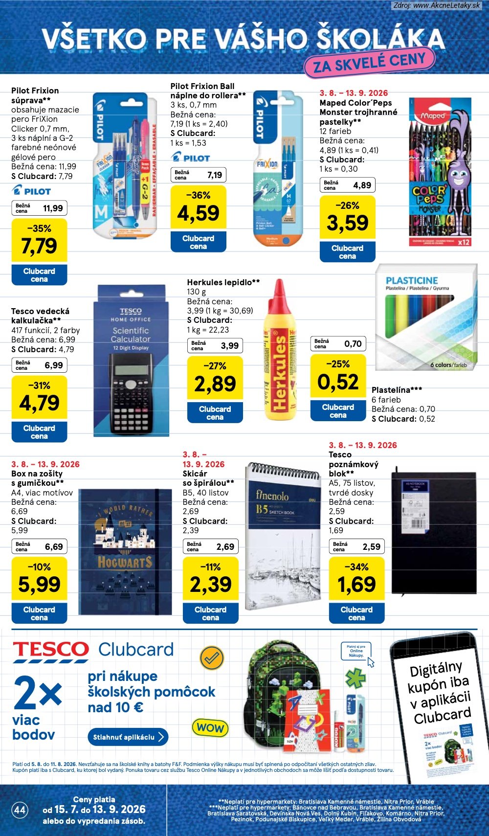 Leták Tesco - strana 44