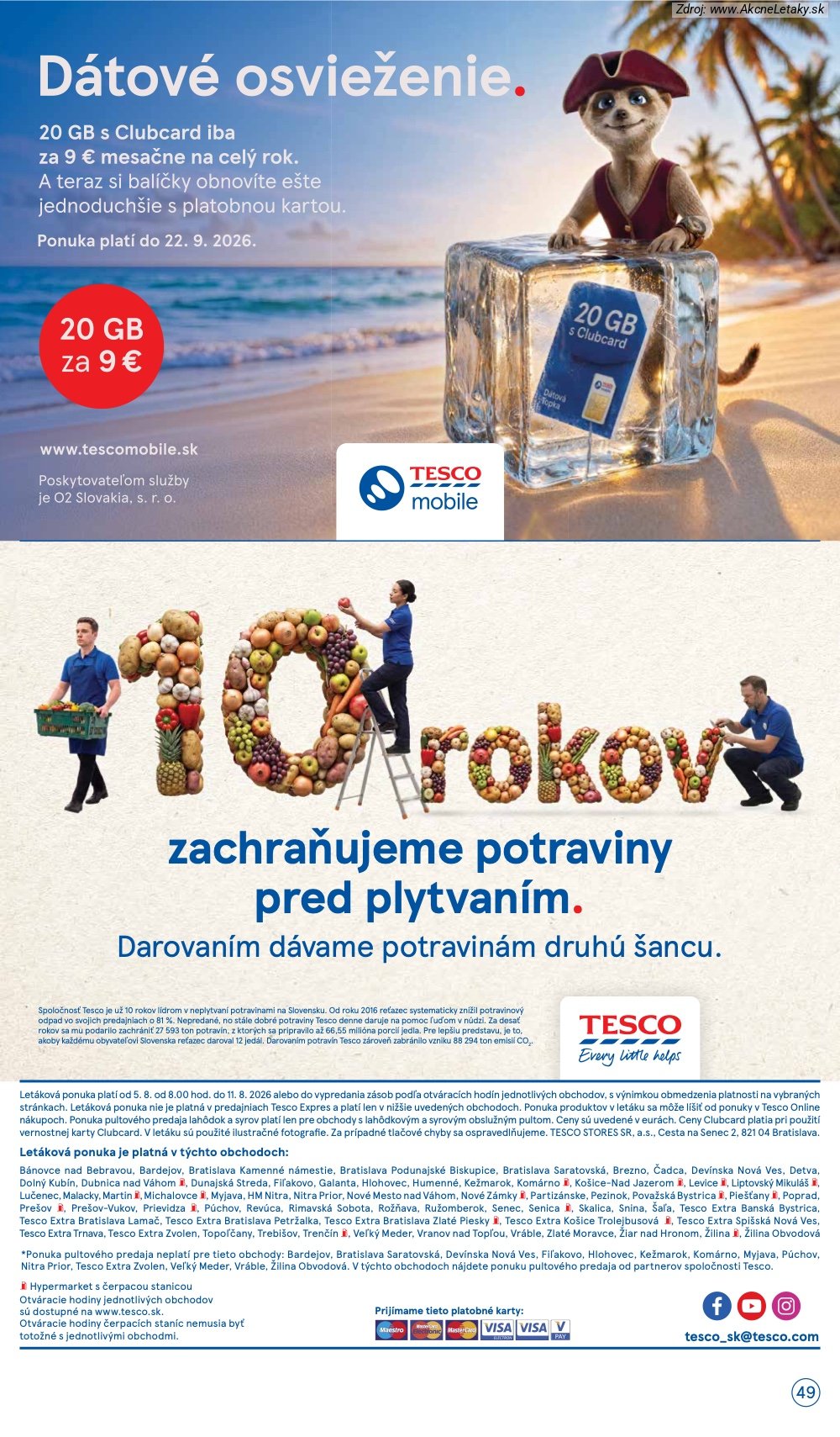 Leták Tesco - strana 49